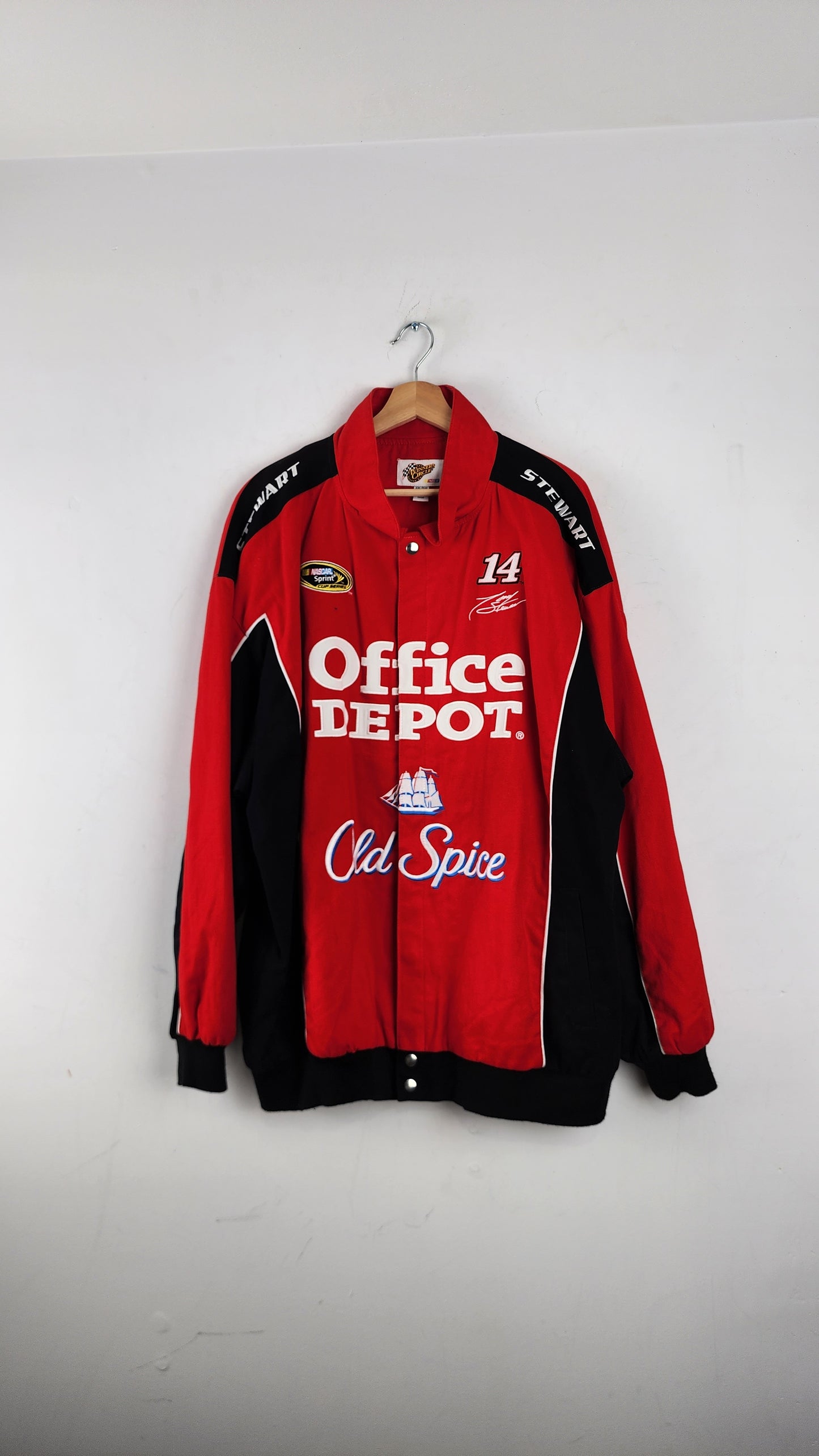 Winners Circle Office Depot Nascar Jacket - Red