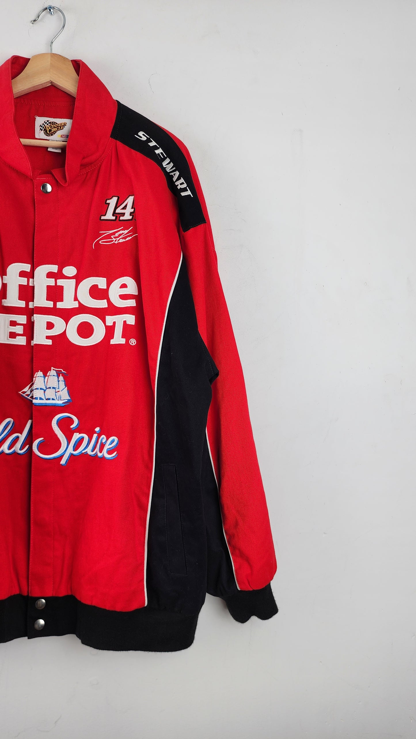 Winners Circle Office Depot Nascar Jacket - Red