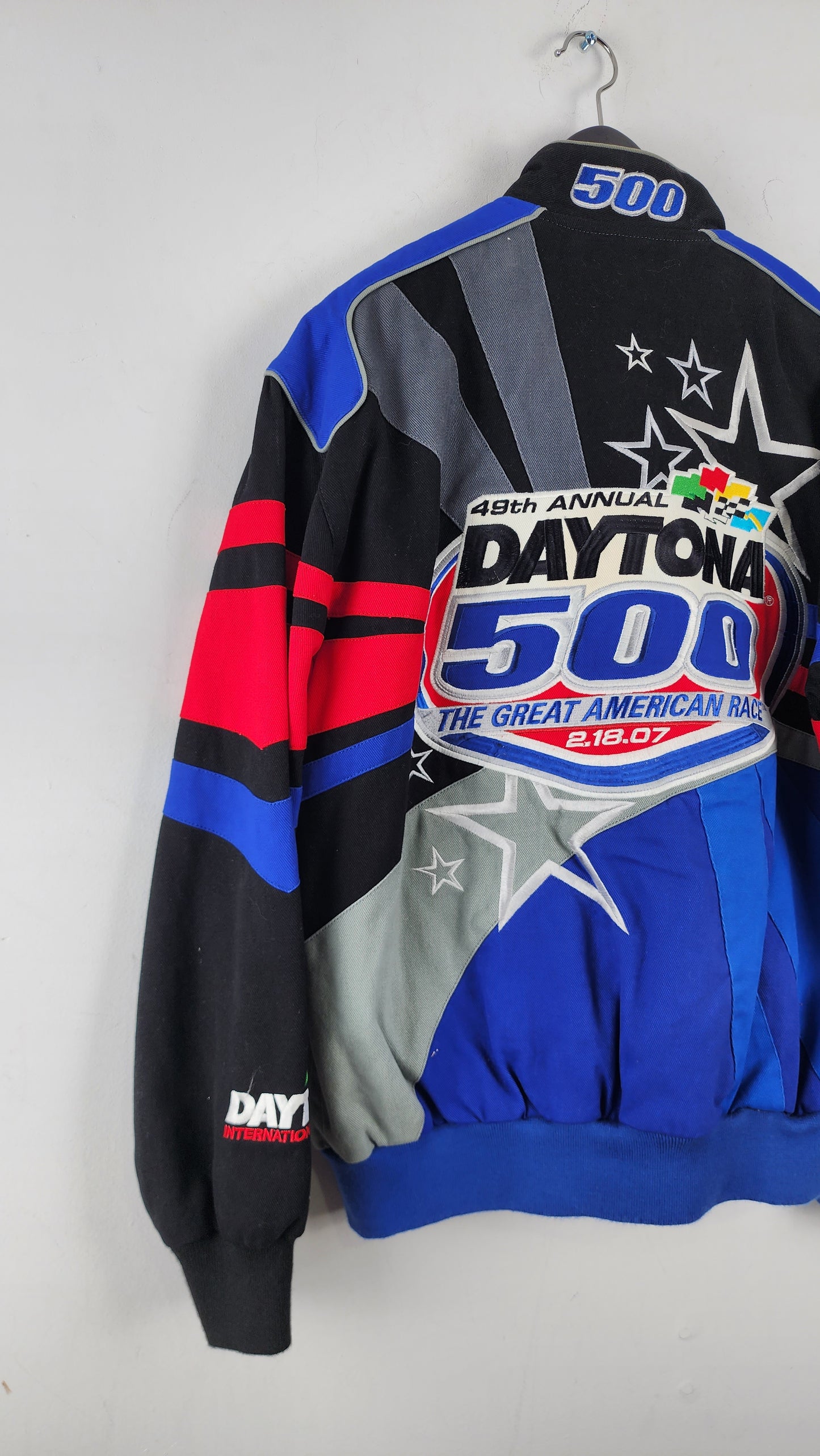 JH Design '07 Daytona 500 NASCAR Jacket - Blue