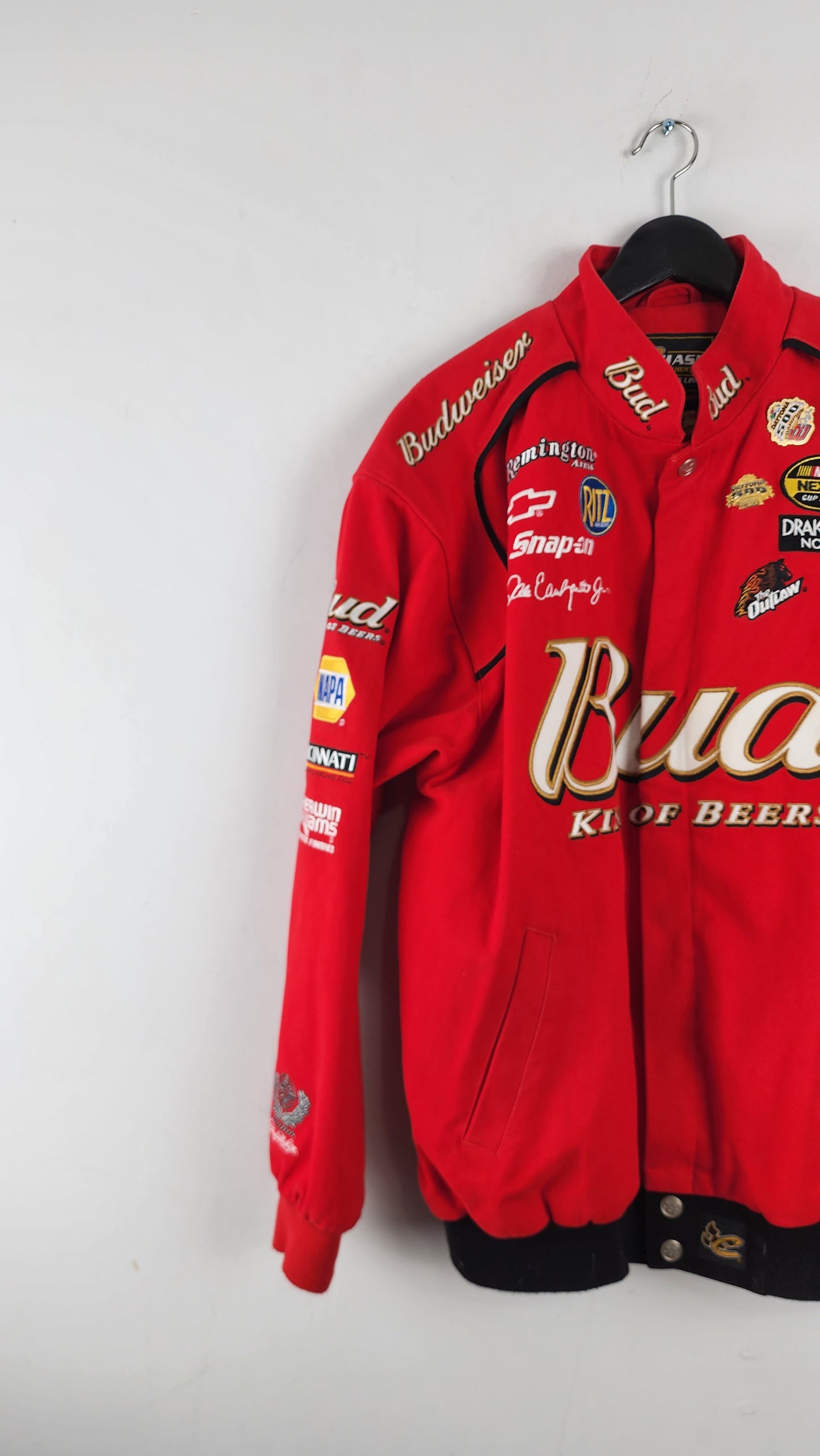 Chase Authentics Budweiser Nascar Jacket