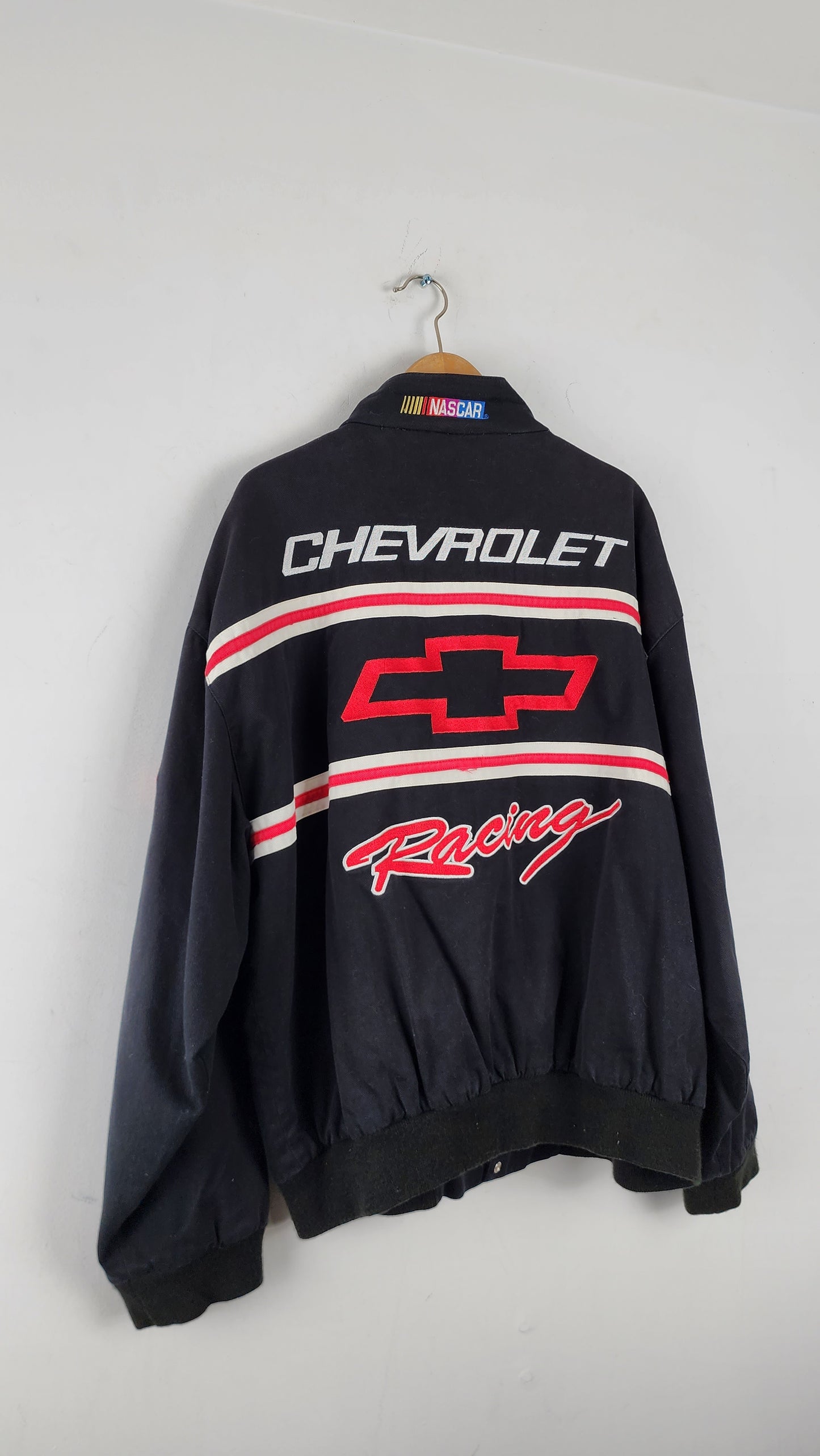 Vintage Essex Chevrolet Racing Jacket - Black