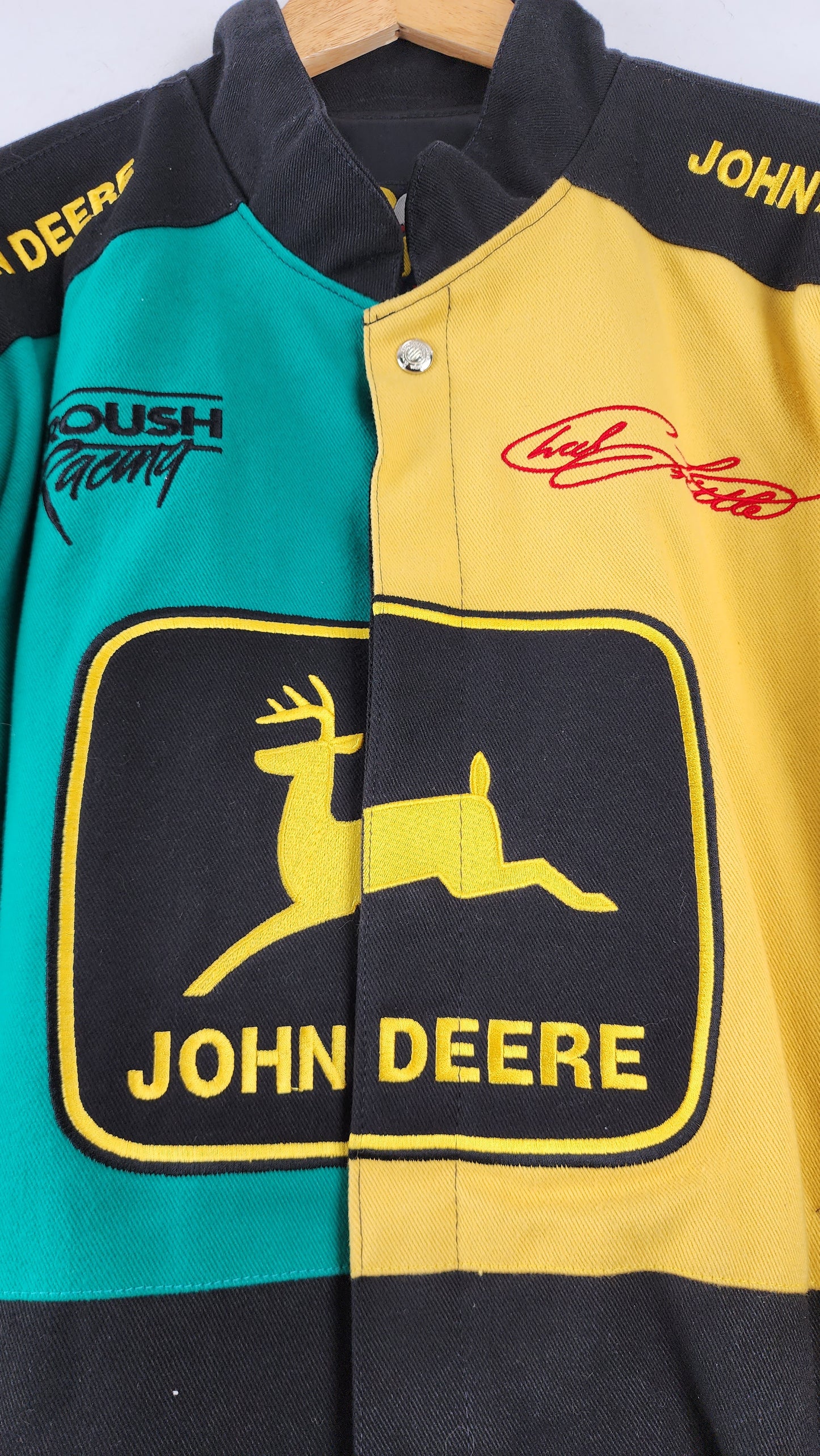Jeff Hamilton 1998 John Deere Nascar Jacket - Brand New