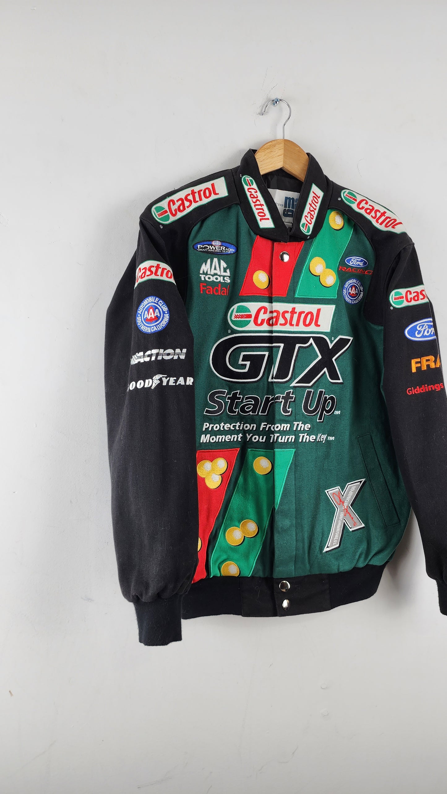 Main Gate Castrol GTX Racing Jacket - Autographed