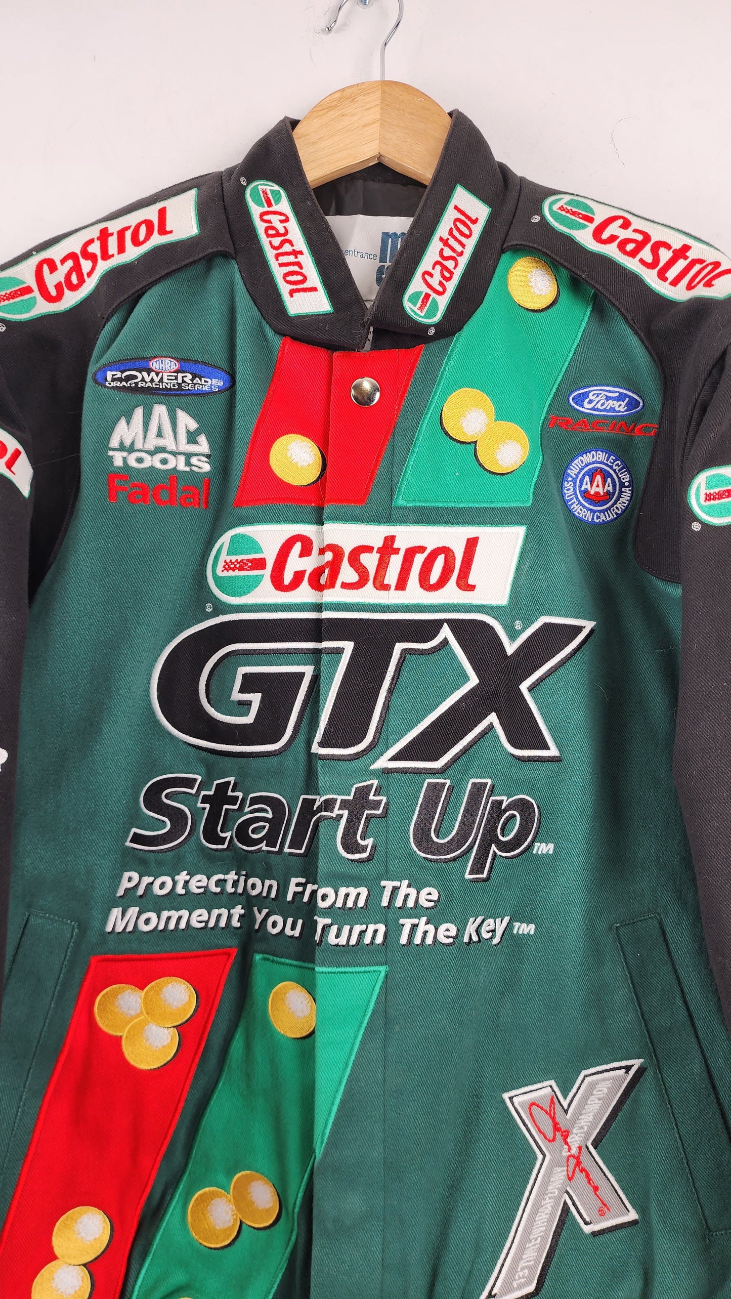 Main Gate Castrol GTX Racing Jacket - Autographed