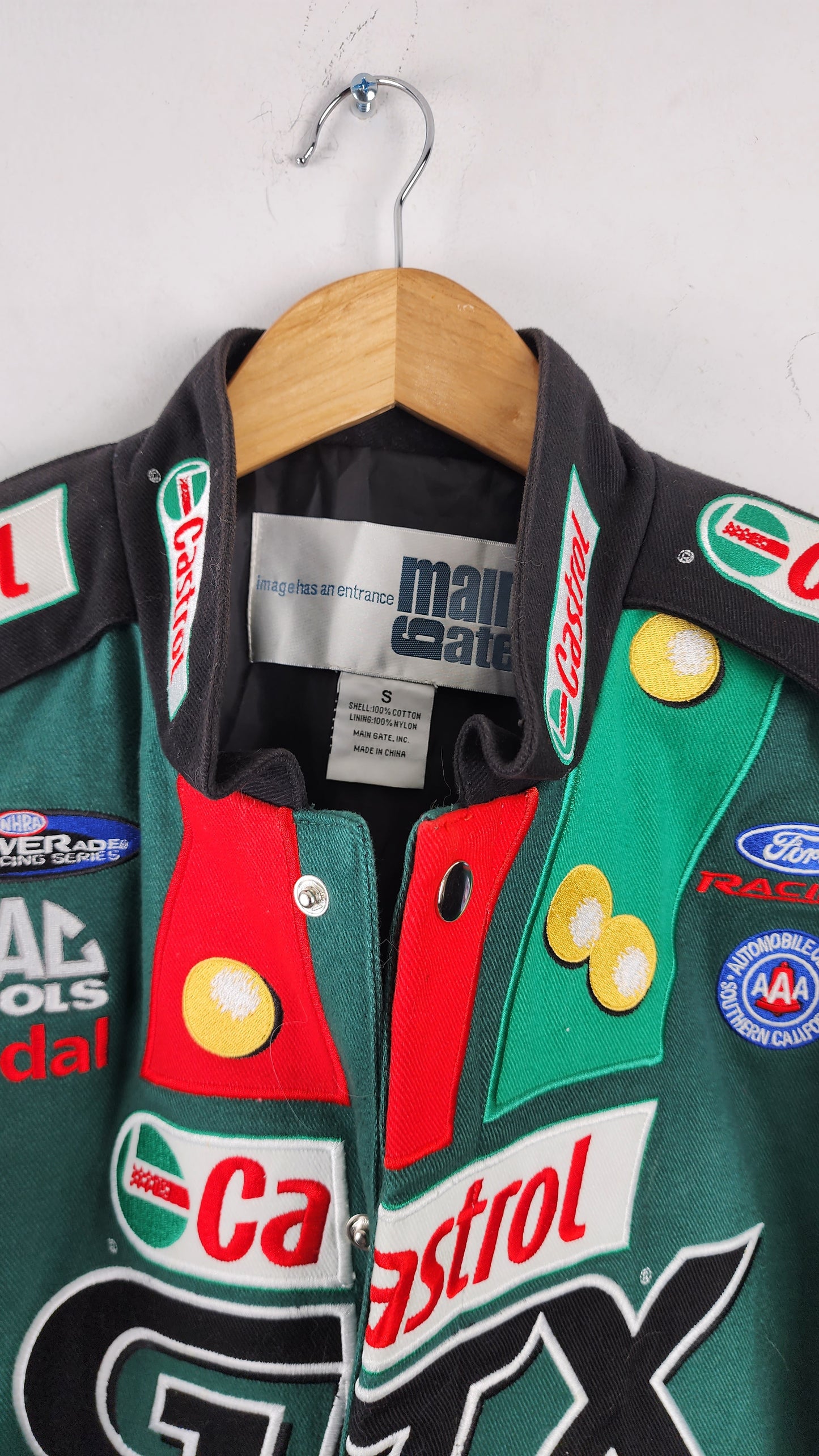 Main Gate Castrol GTX Racing Jacket - Autographed