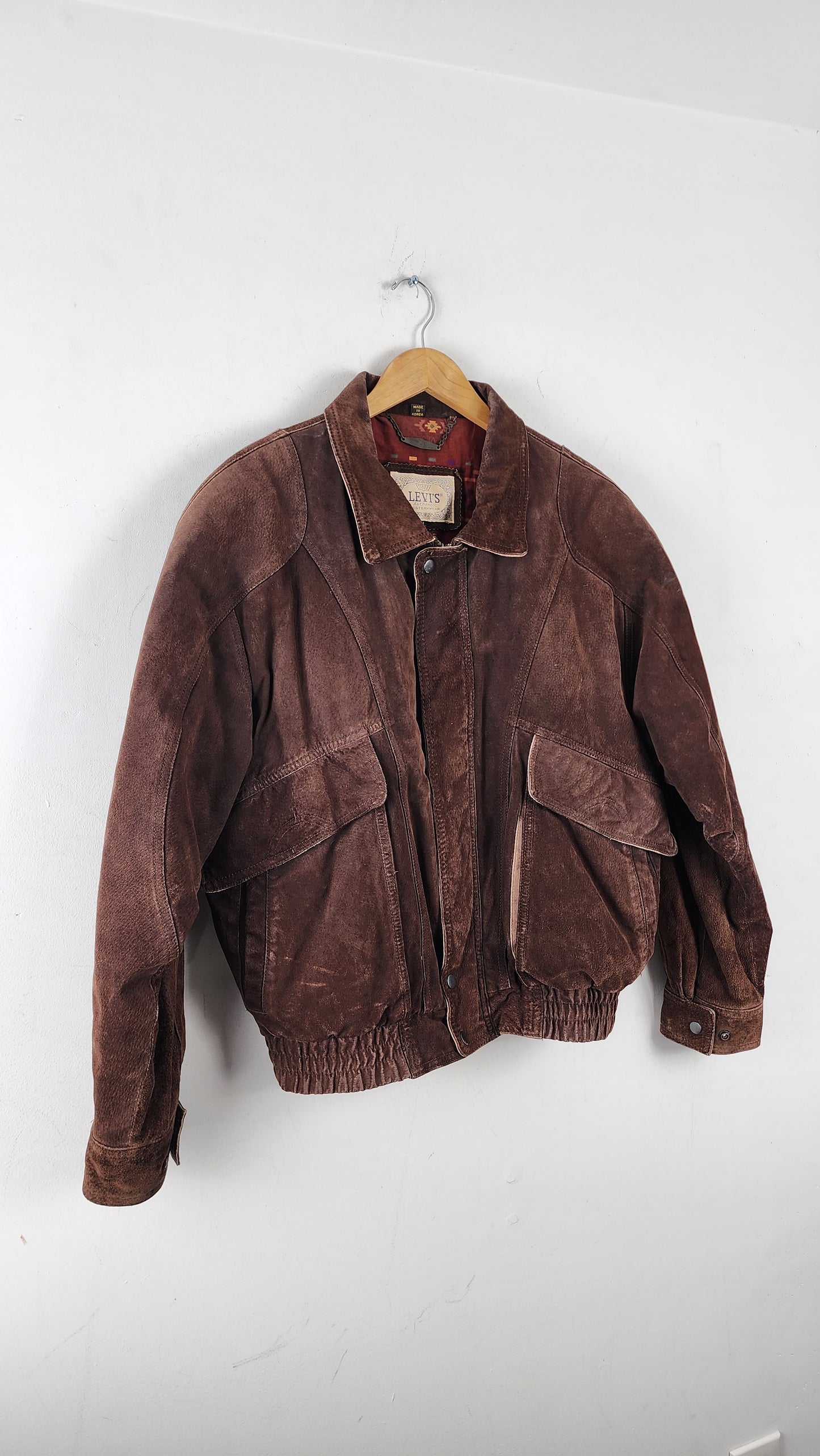 90s Levi's Leather Jacket