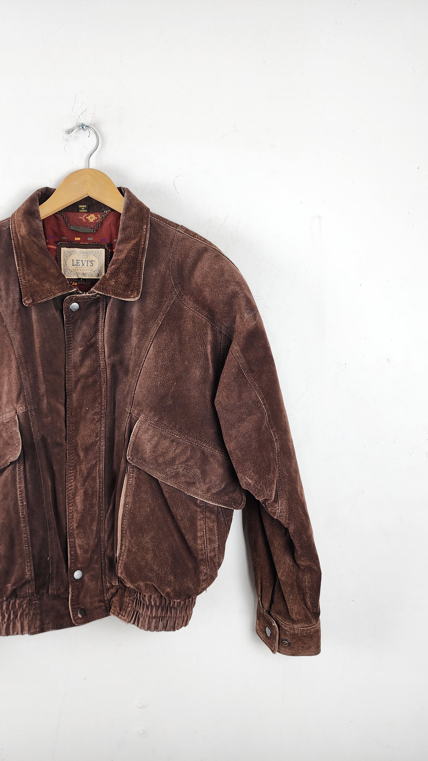 90s Levi's Leather Jacket