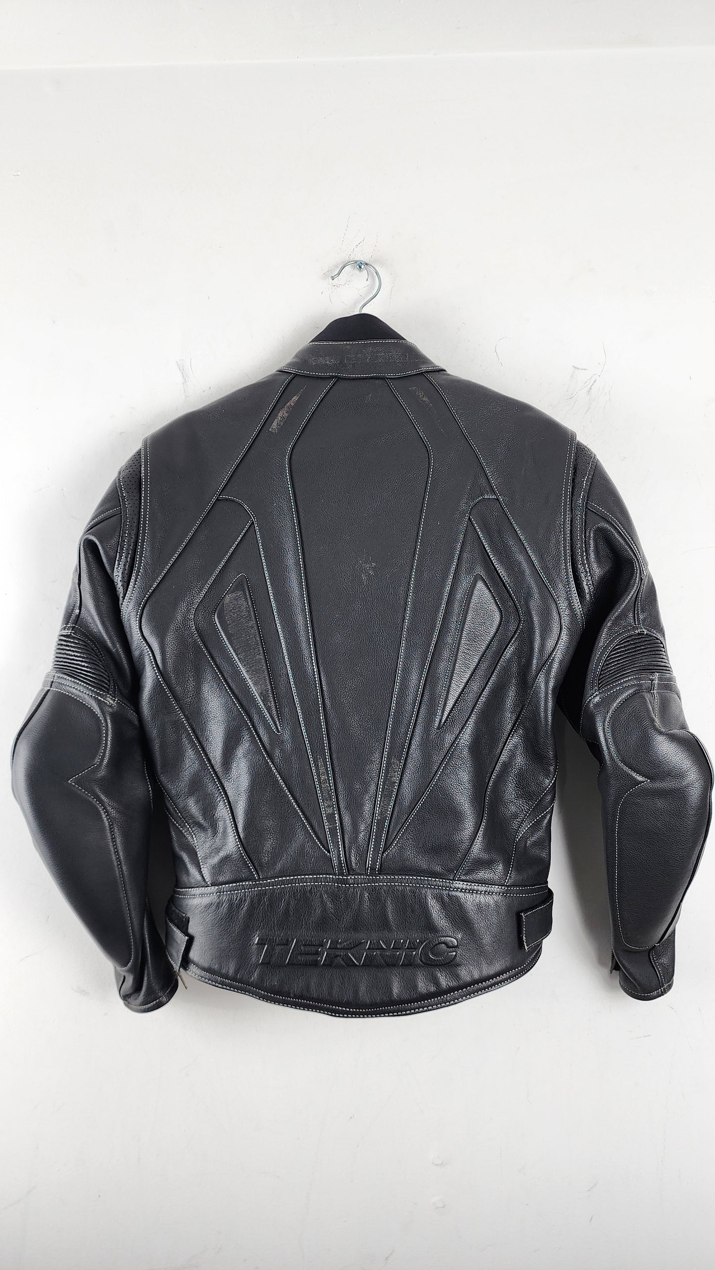 Super Rare Teknic Leather Moto Jacket