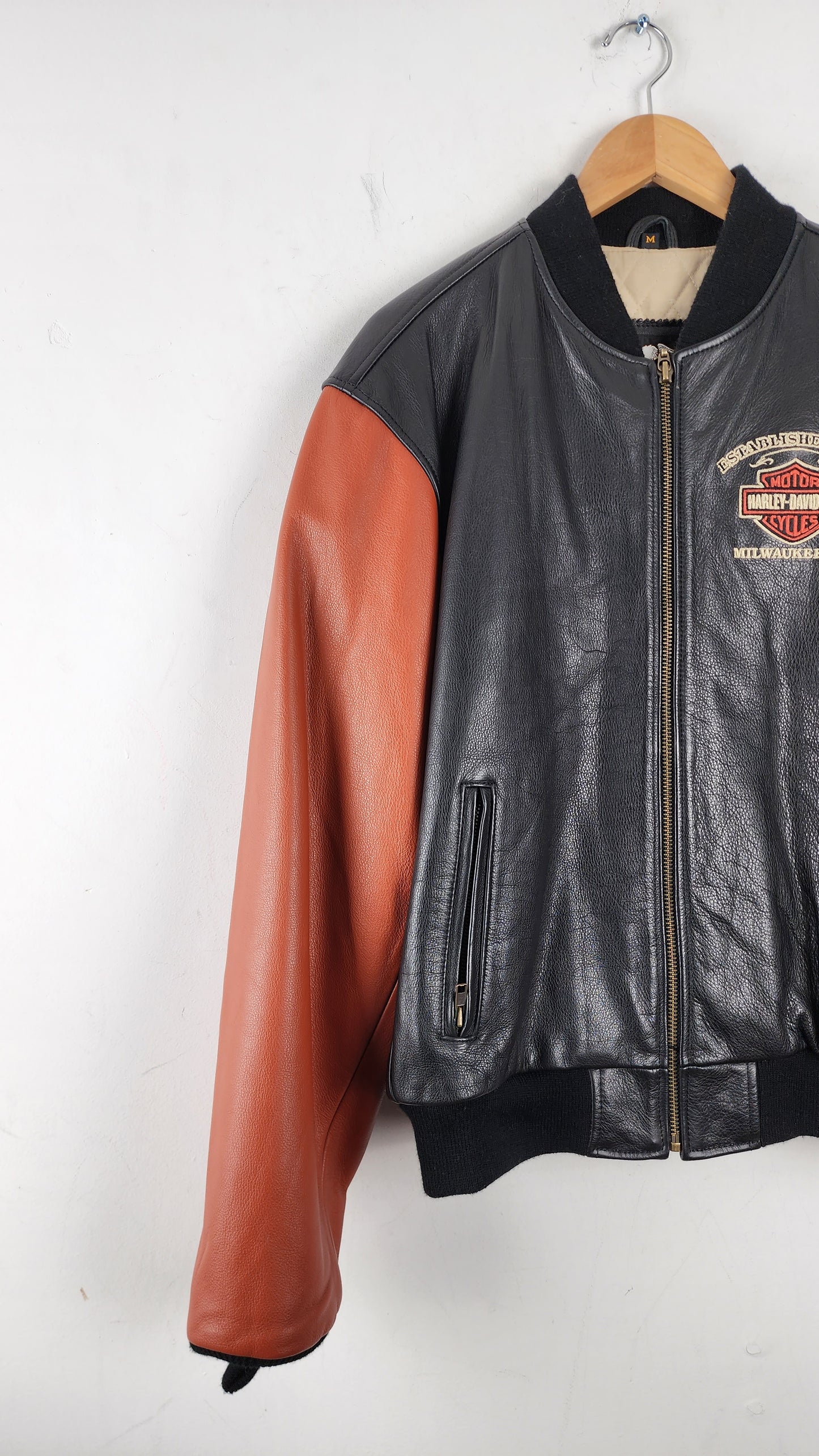 Vintage Harley Davidson Leather Jacket