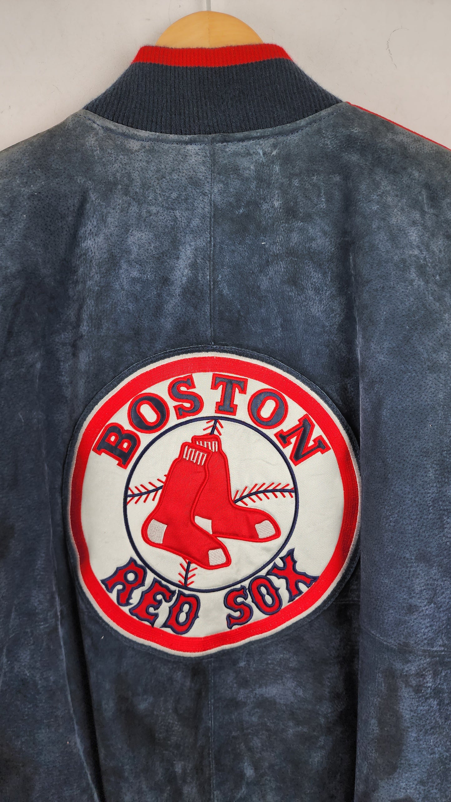 Vintage Boston Red Sox Leather Jacket