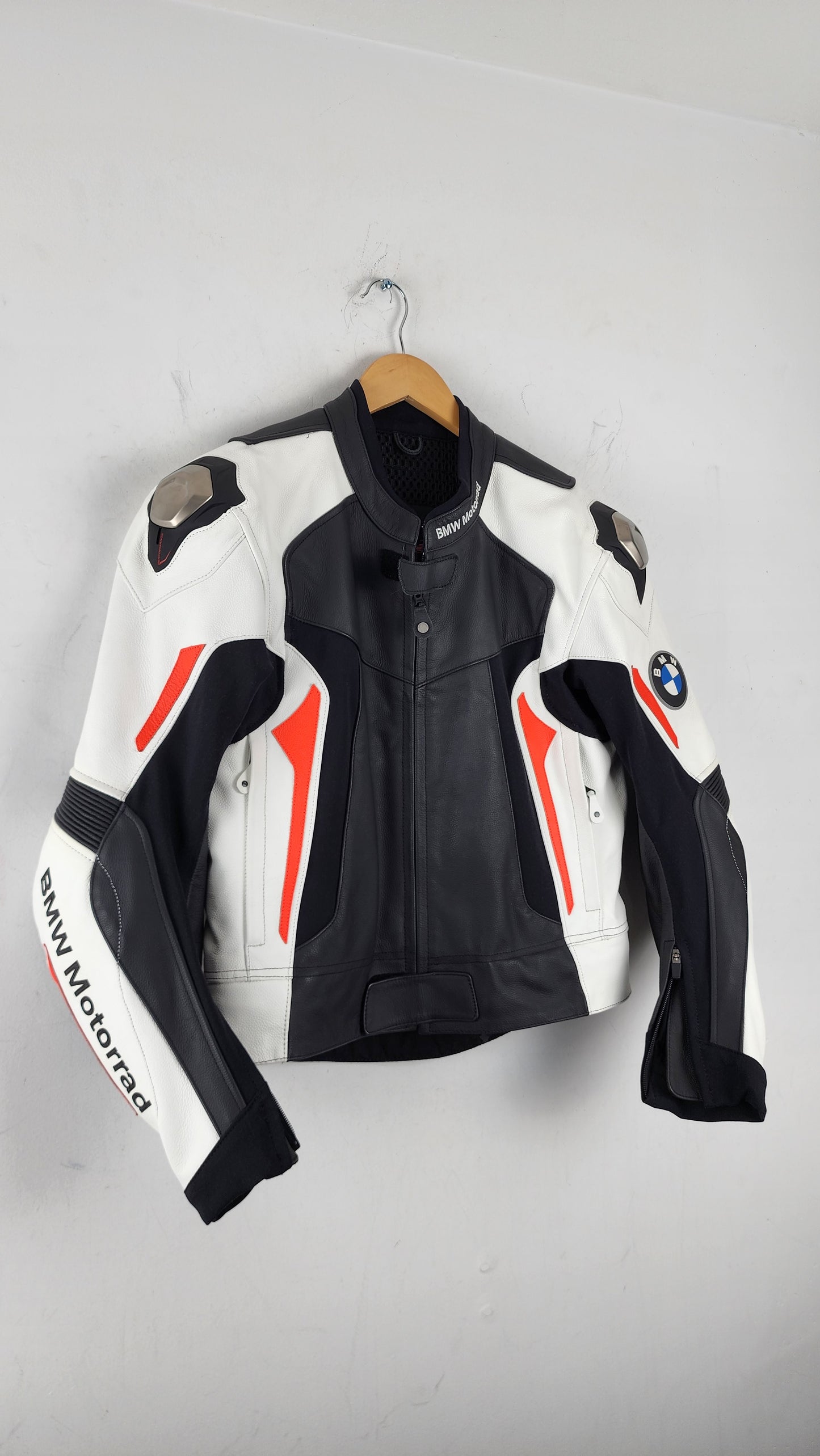 Deadstock Vintage BMW Motorad Leather Moto Jacket