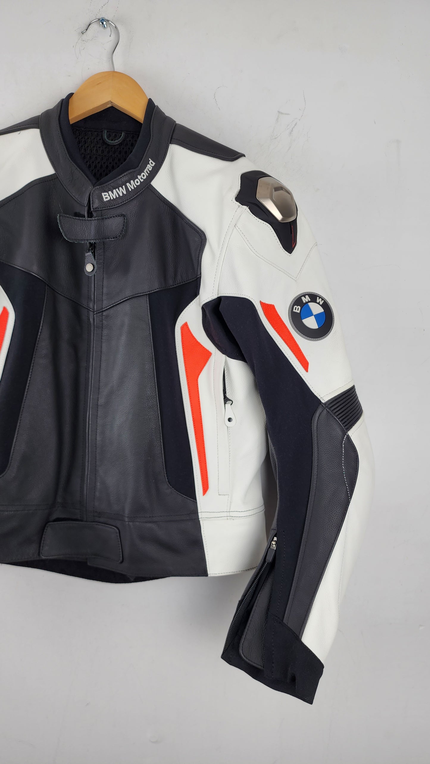 Deadstock Vintage BMW Motorad Leather Moto Jacket