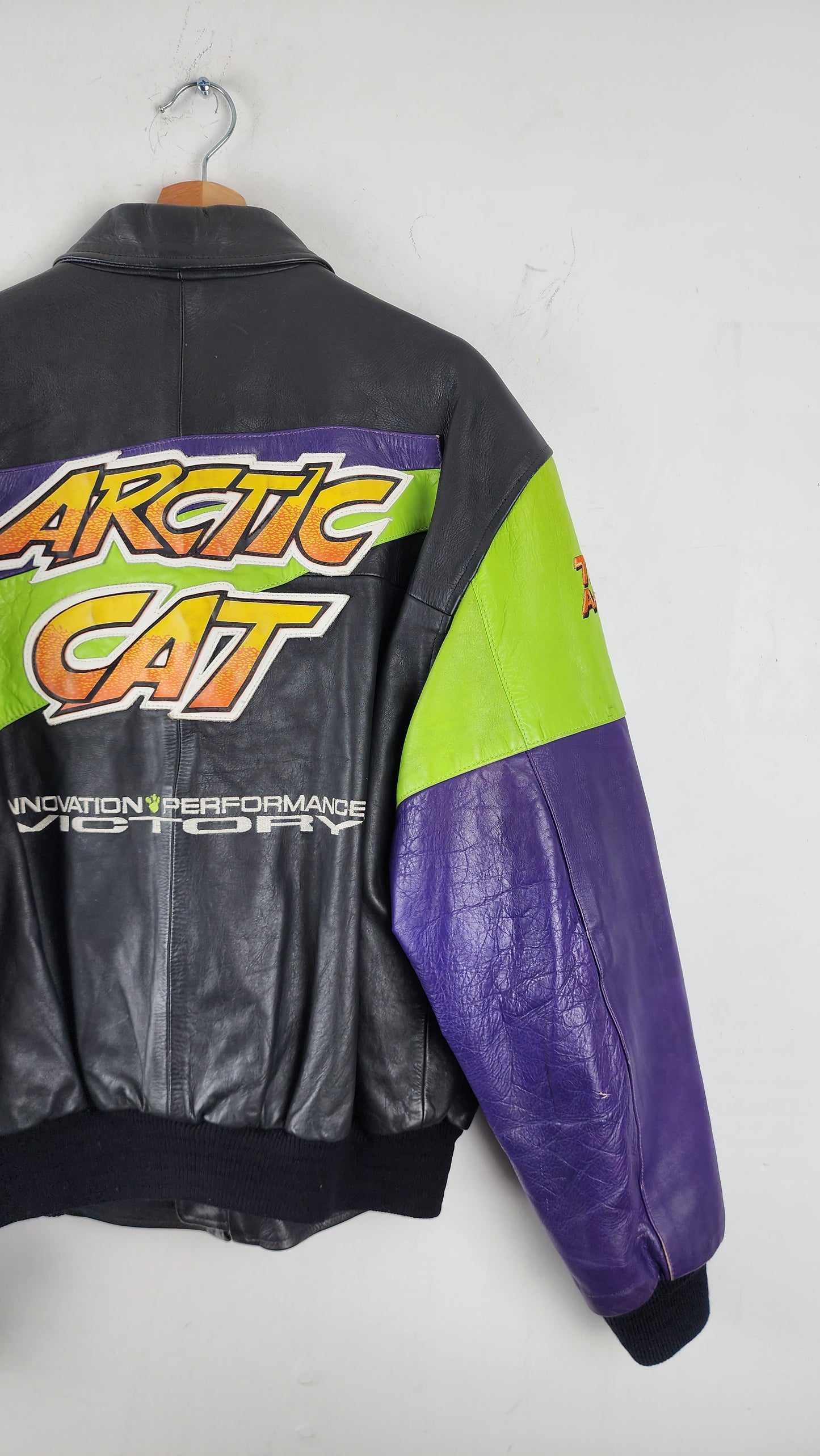 Vintage Artic Cat Leather Jacket