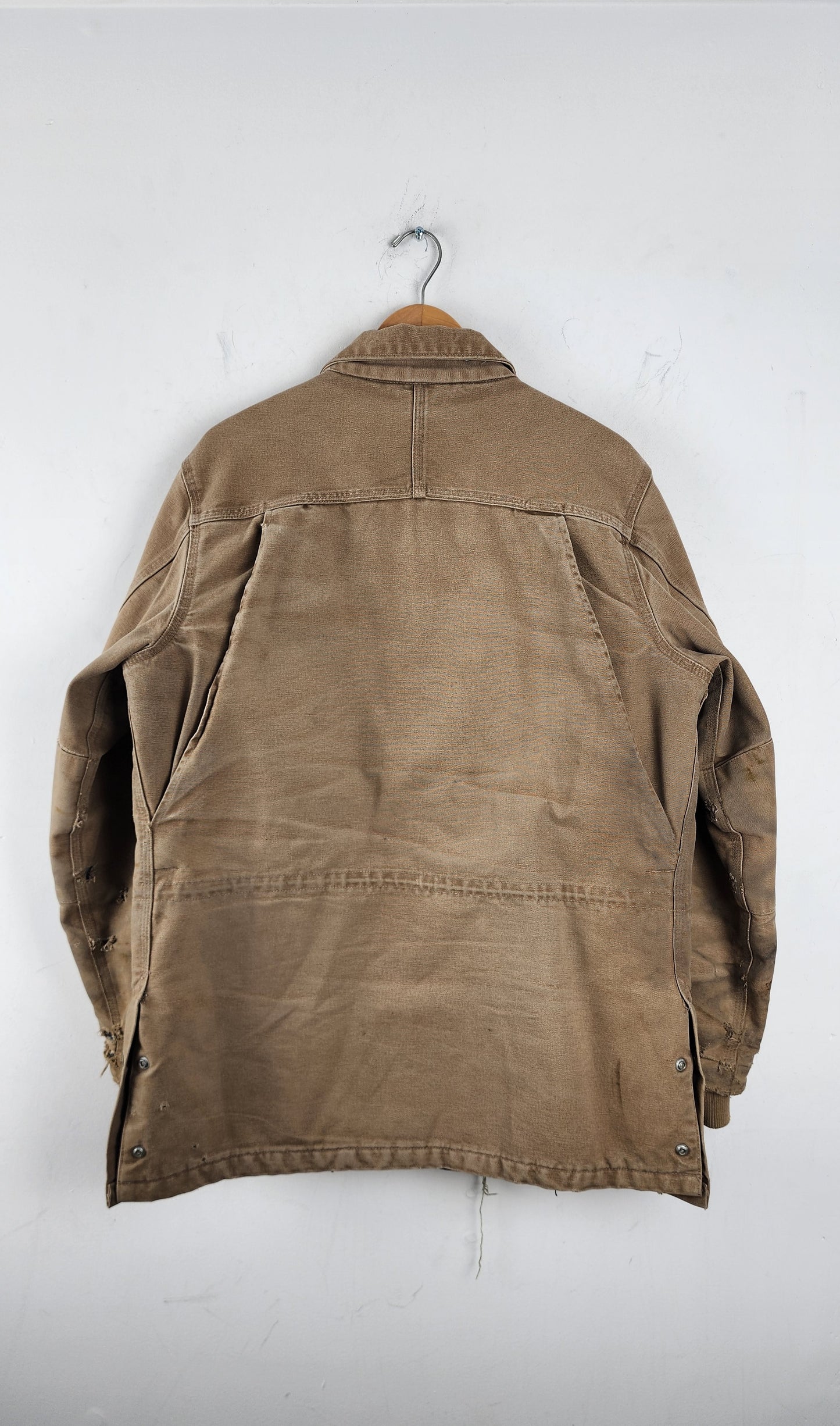 90s Parka Style Carhartt Jacket with heavy distressing