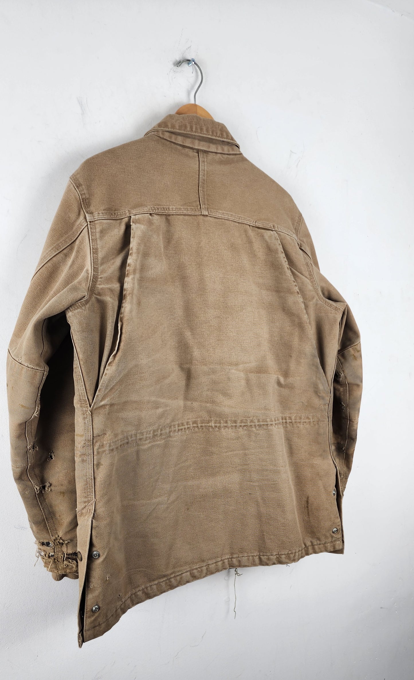 90s Parka Style Carhartt Jacket with heavy distressing
