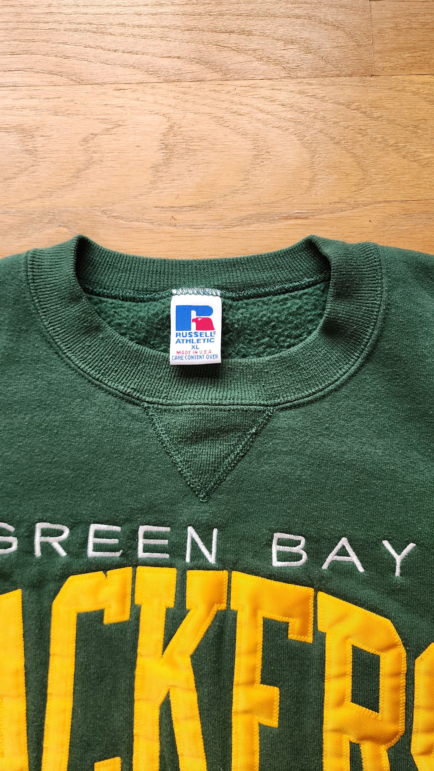 90s Russell Athletic Green Bay Packers Sweatshirt