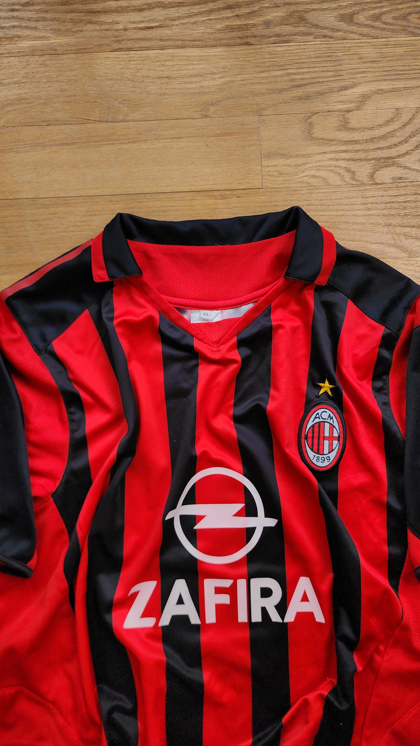 Vintage AC Millan Soccer Jersey