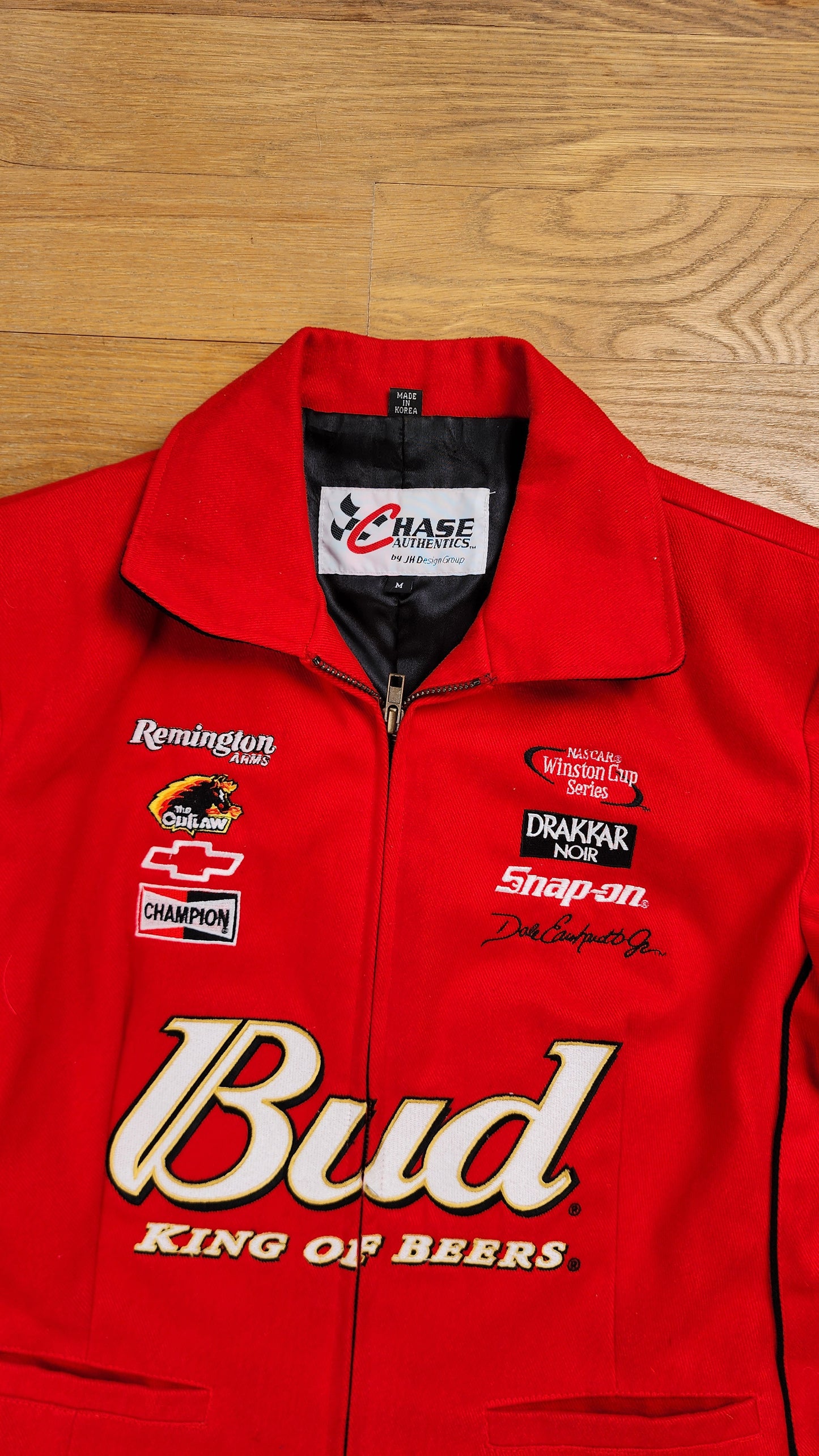 Womens Crop Budweiser Jacket