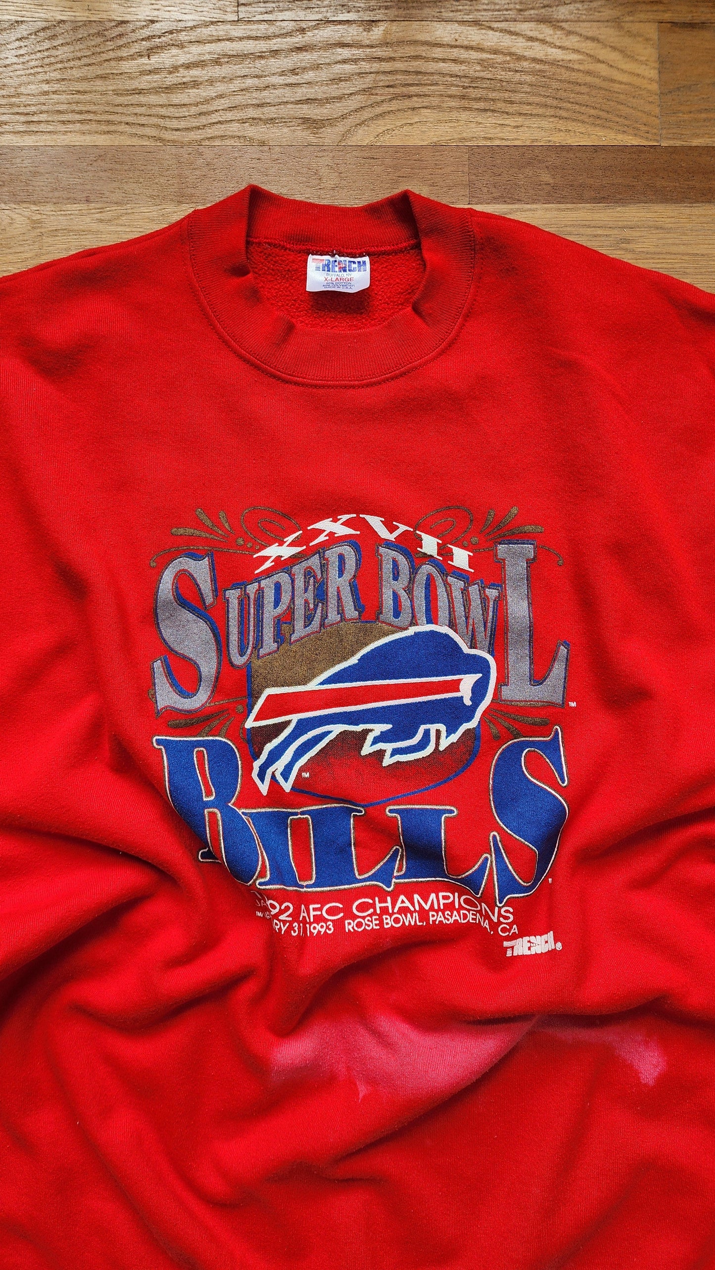 Vintage Bills Super Bowl Sweatshirt