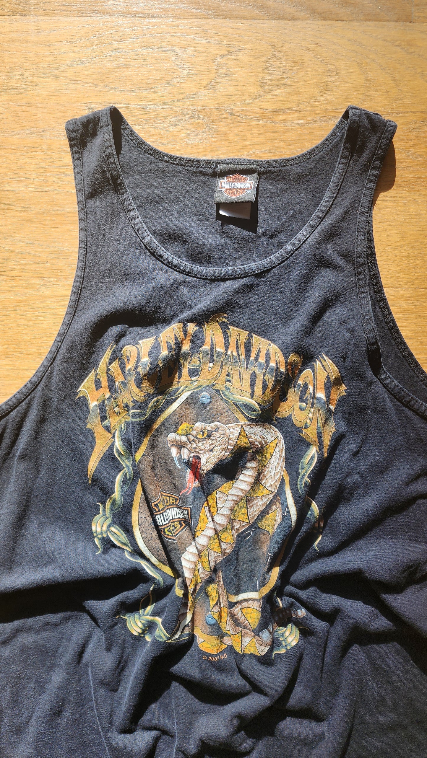 Vintage Harley Davidson Vest