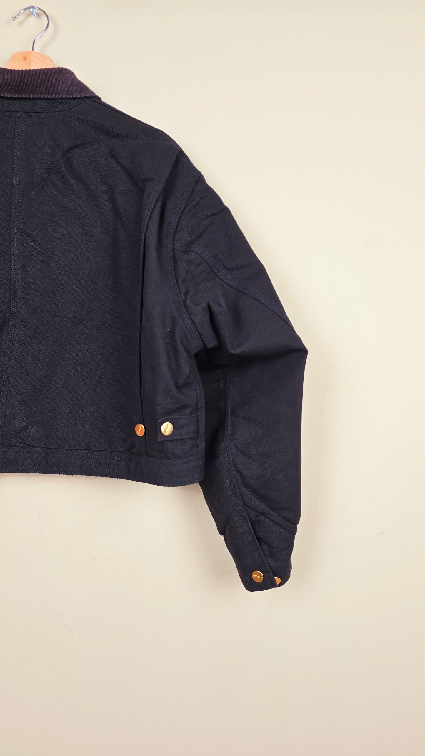 Vintage Carhartt X NY Yankees Cropped Jacket | Black - Size xL (032)