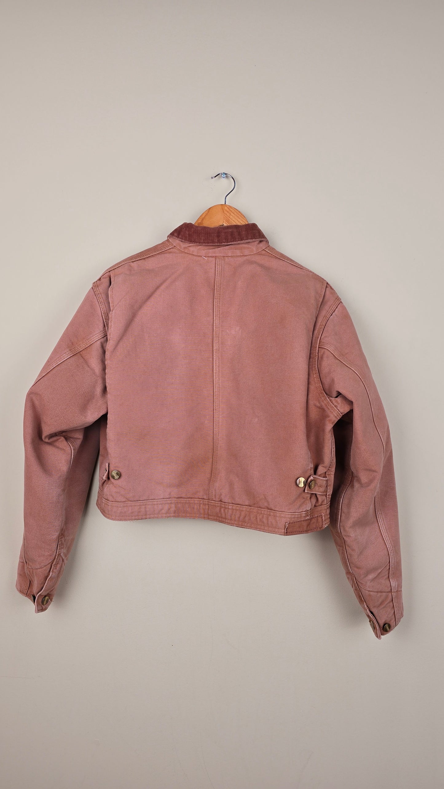 Vintage Carhartt X NY Yankees Cropped Jacket | Brown - Size M (067)