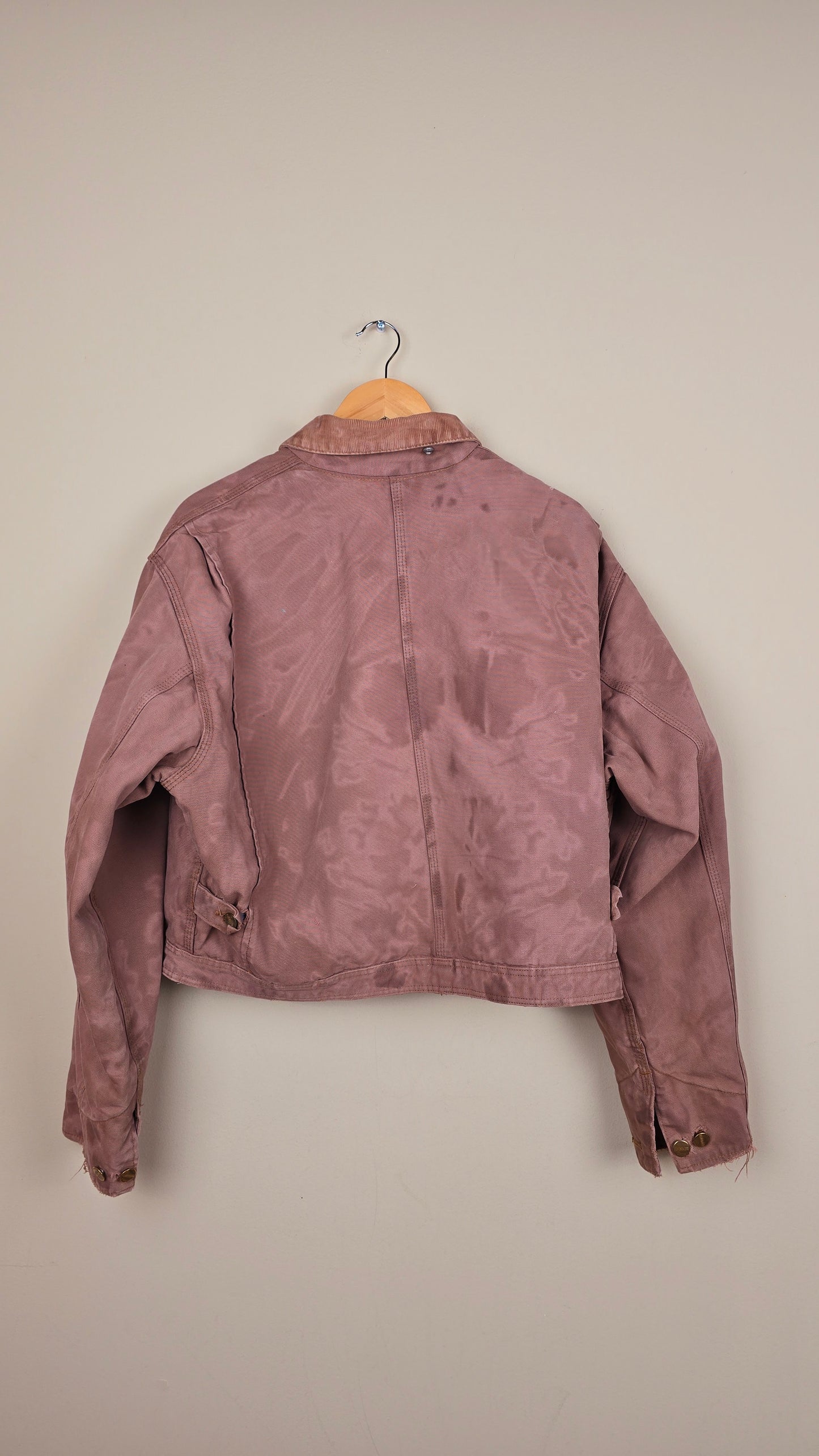 Vintage Carhartt X NY Yankees Cropped Jacket | Brown - Size M (078)