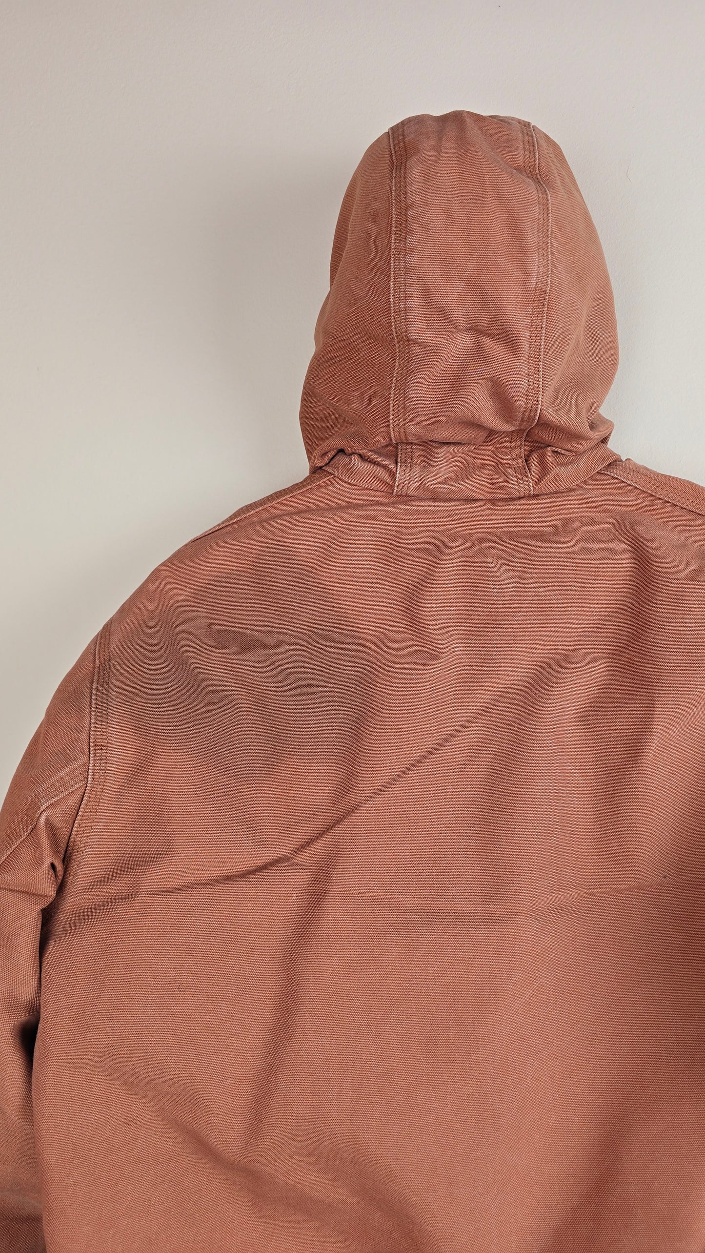 Vintage Carhartt x NY Hoodie Jacket | Chocolate | M | 003