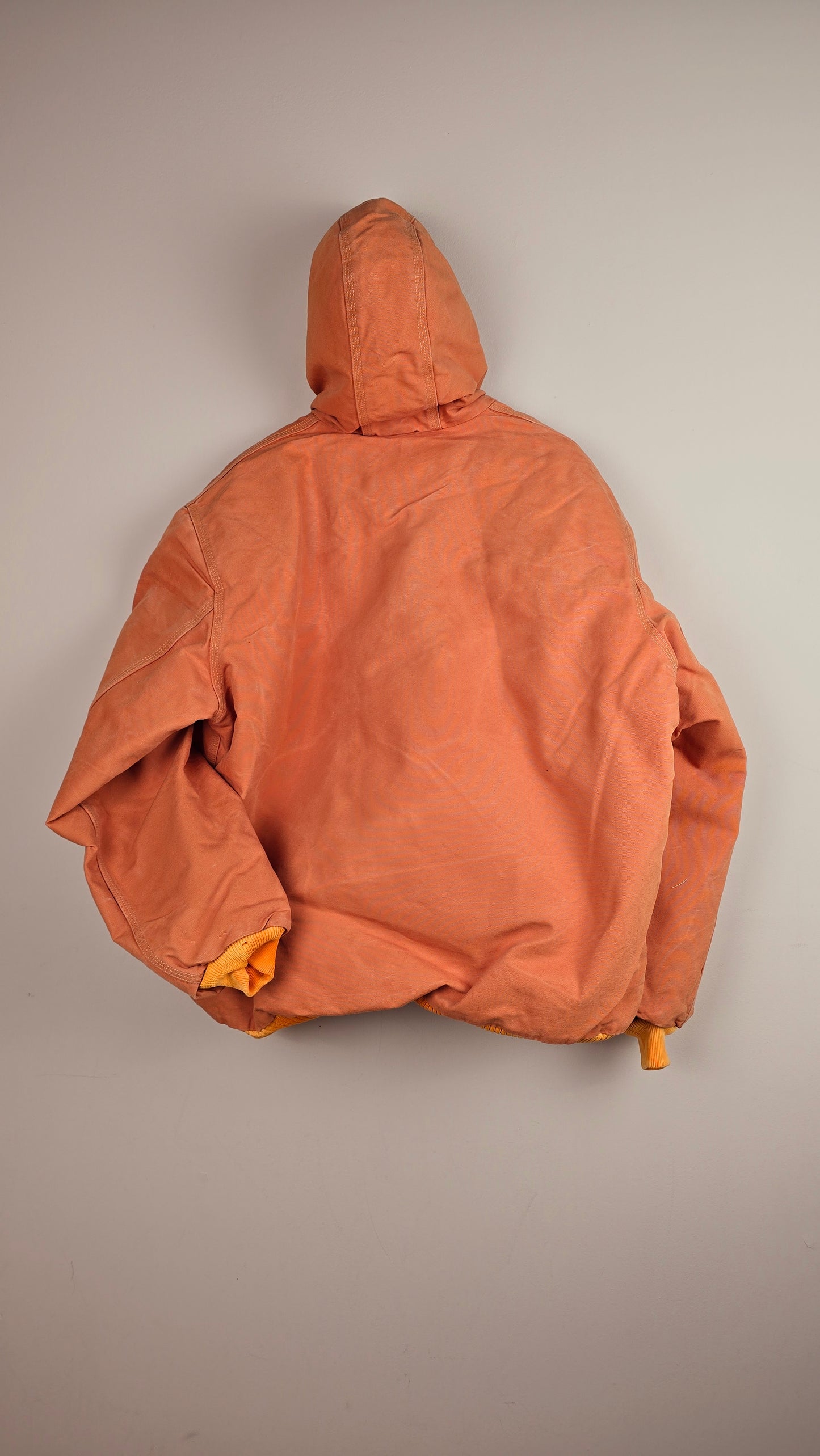 Vintage Carhartt x NY Hoodie Jacket | Peachy Coral | XL | 013