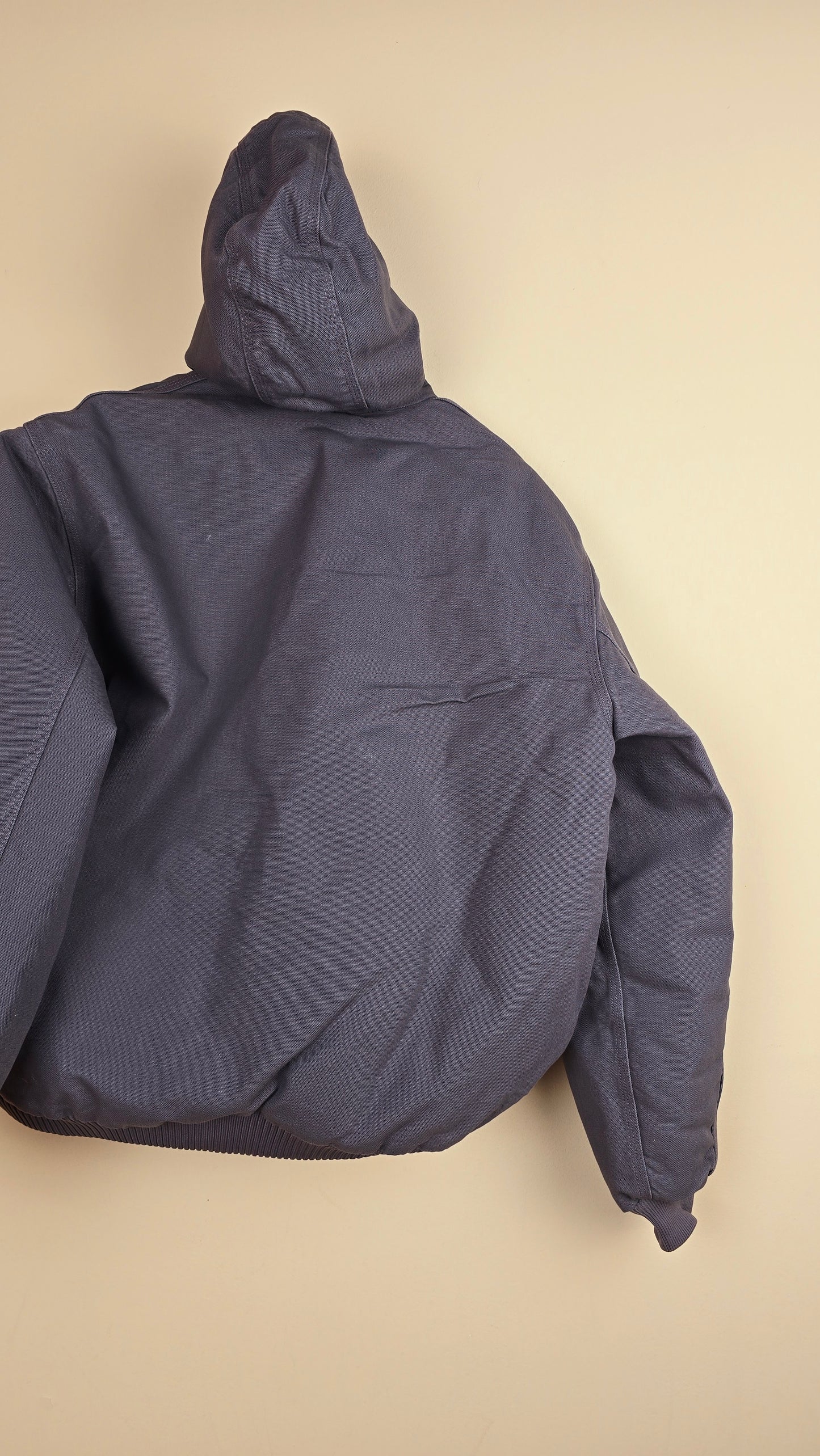 Vintage Carhartt x NY Hoodie Jacket | Grey | L | 016