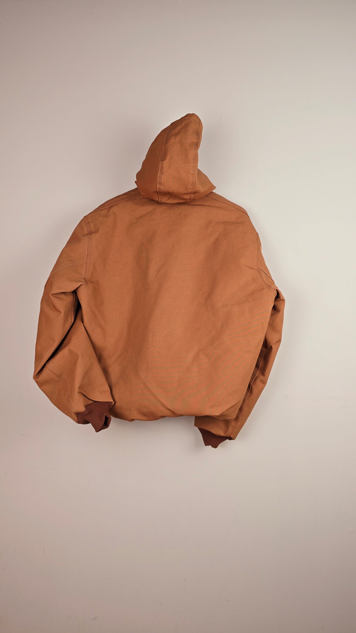 Vintage Carhartt x NY Hoodie Jacket | Classic Brown | XL | 022