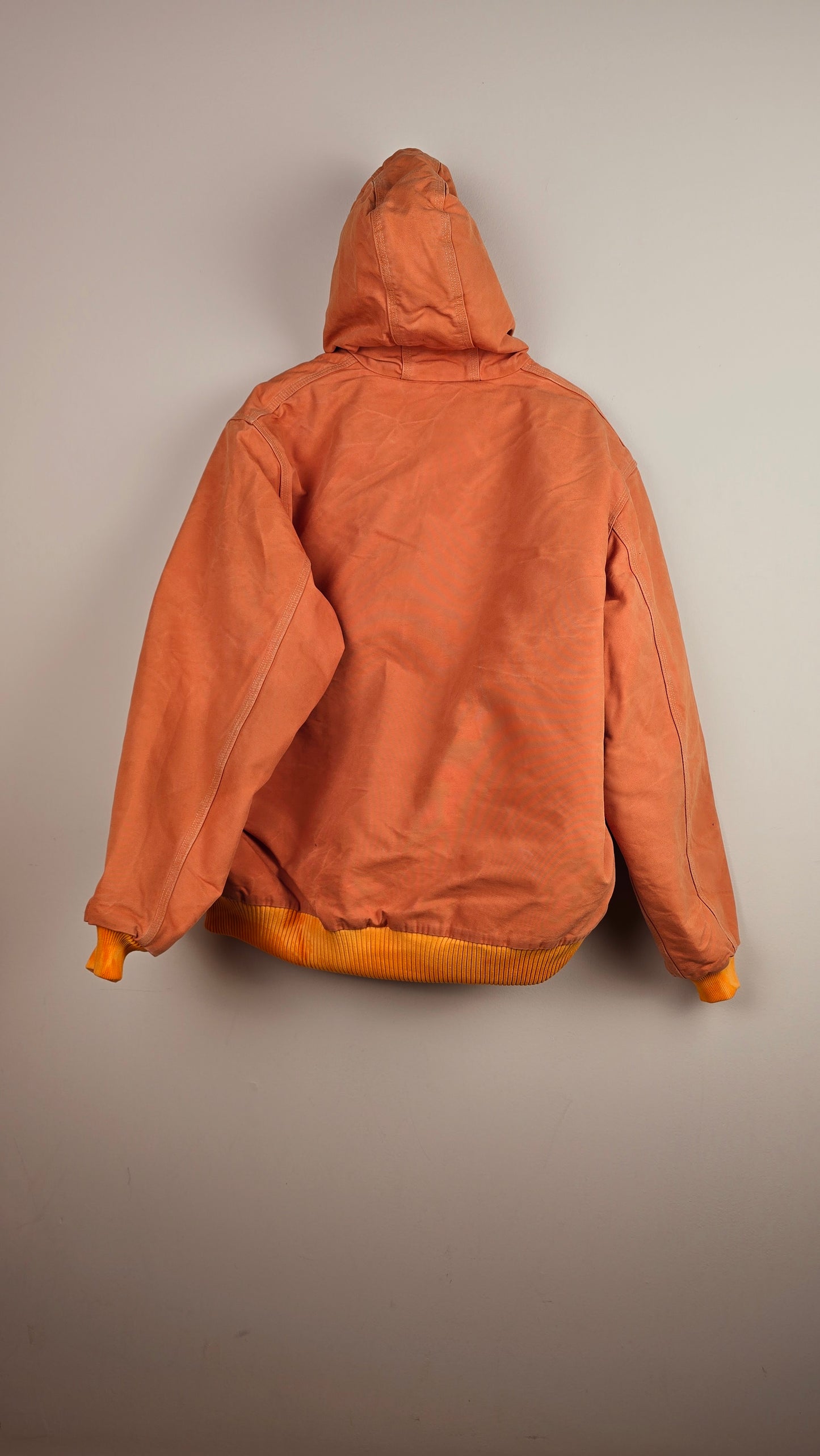 Vintage Carhartt x NY Hoodie Jacket | Peachy Coral | XL | 041