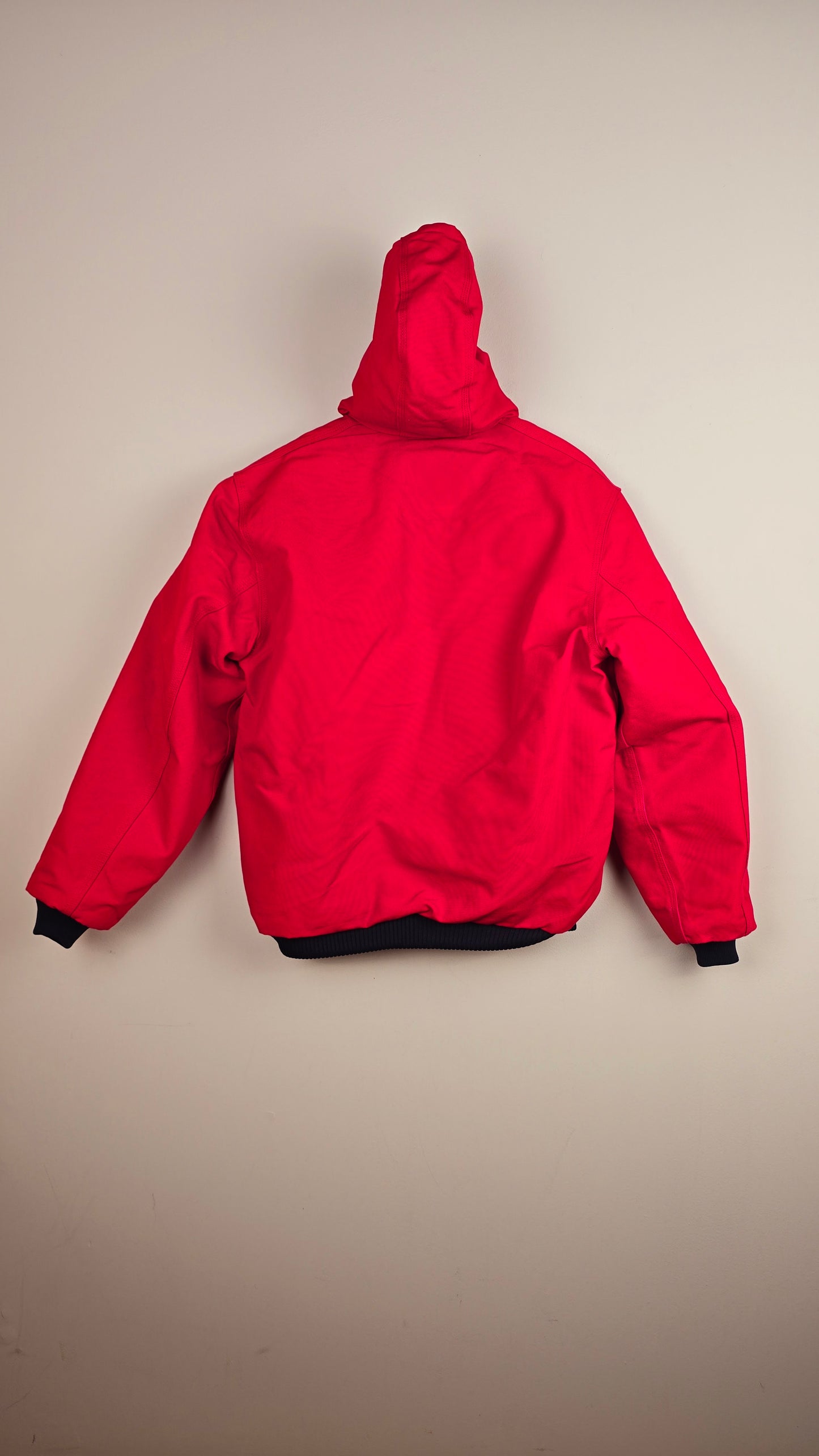 Vintage Carhartt x NY Hoodie Jacket | Red| M | 042
