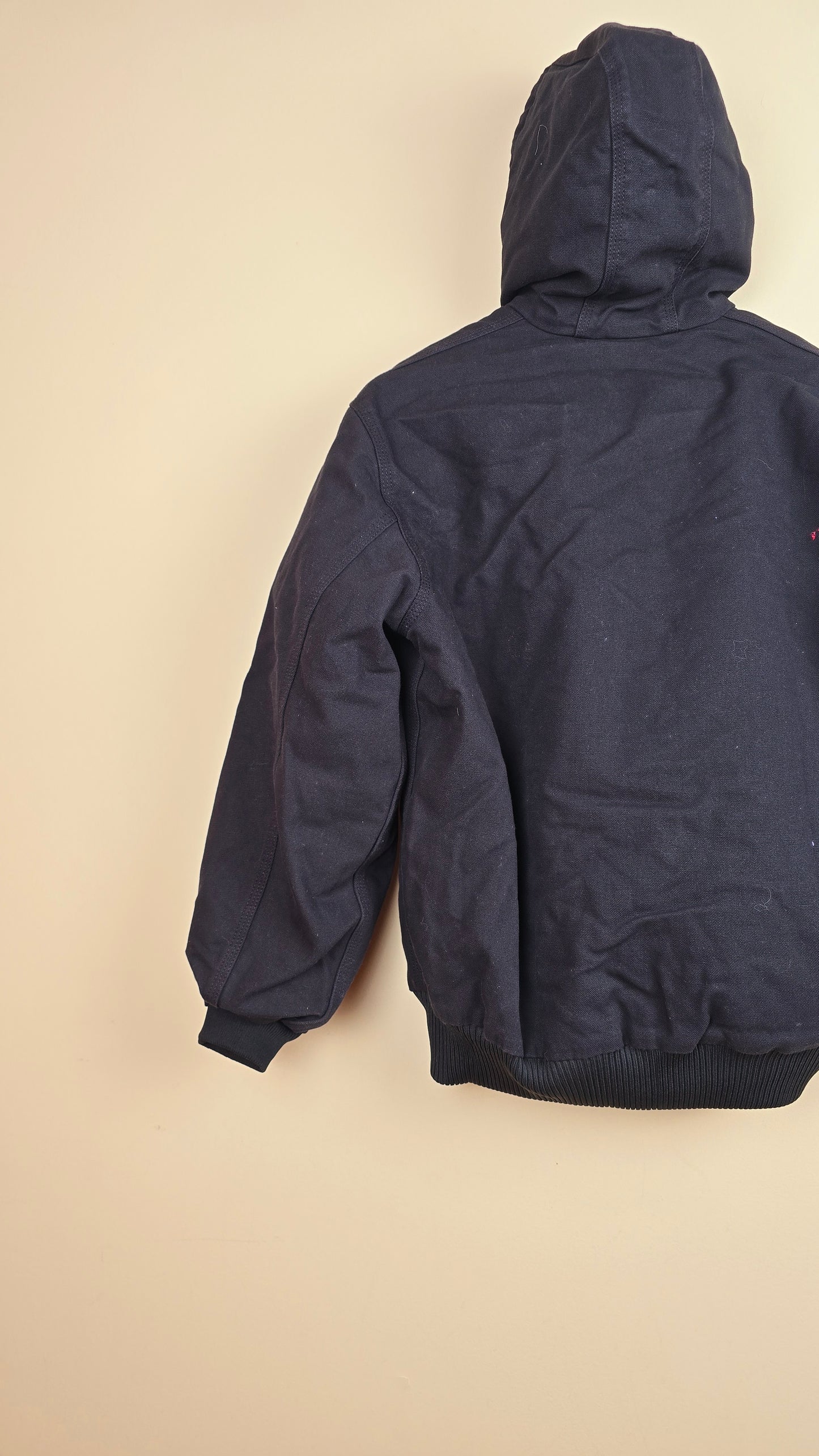 Vintage Carhartt x NY Hoodie Jacket | Black | XL | 047