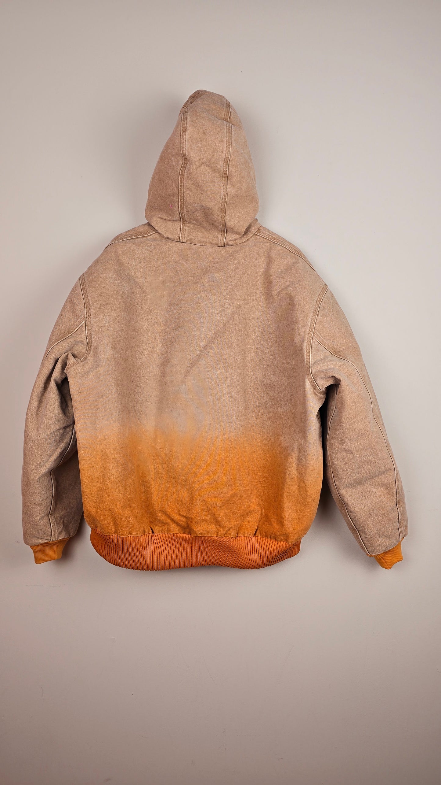 Vintage Carhartt x NY x Frito Lay Hoodie Jacket | Ombre Orange | 2XL | 068