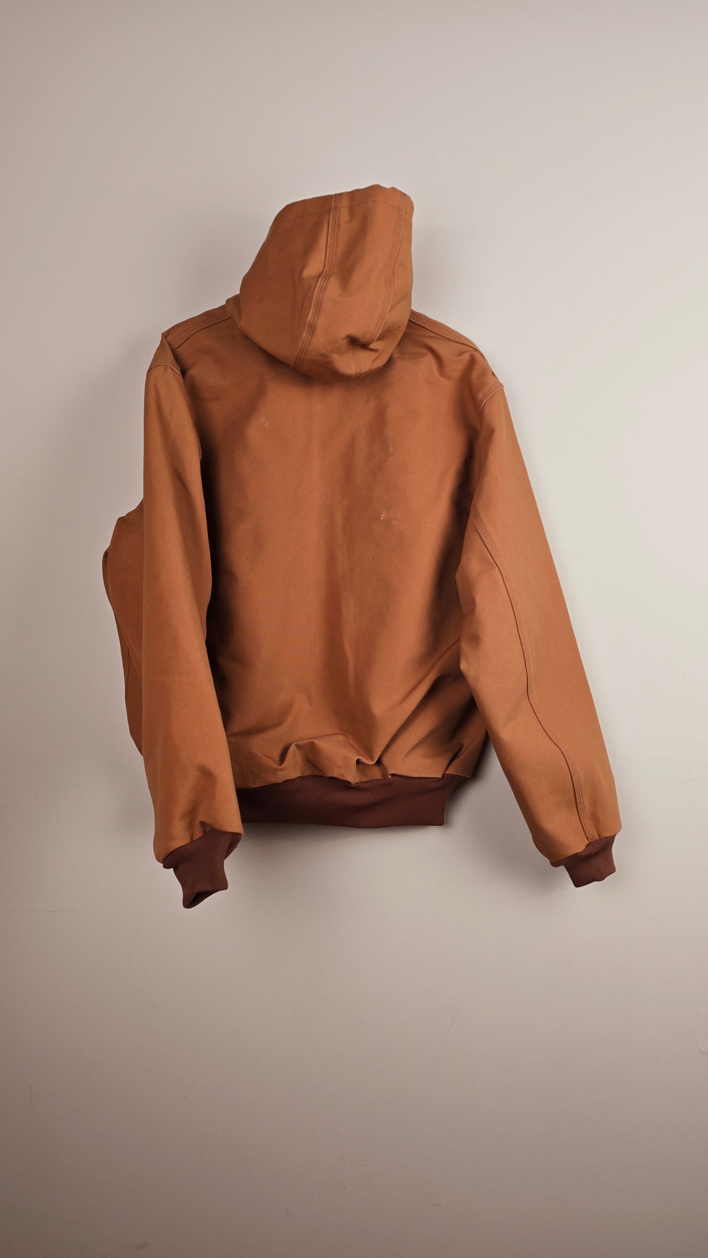 Vintage Carhartt x NY Hoodie Jacket | Brown | L | 075