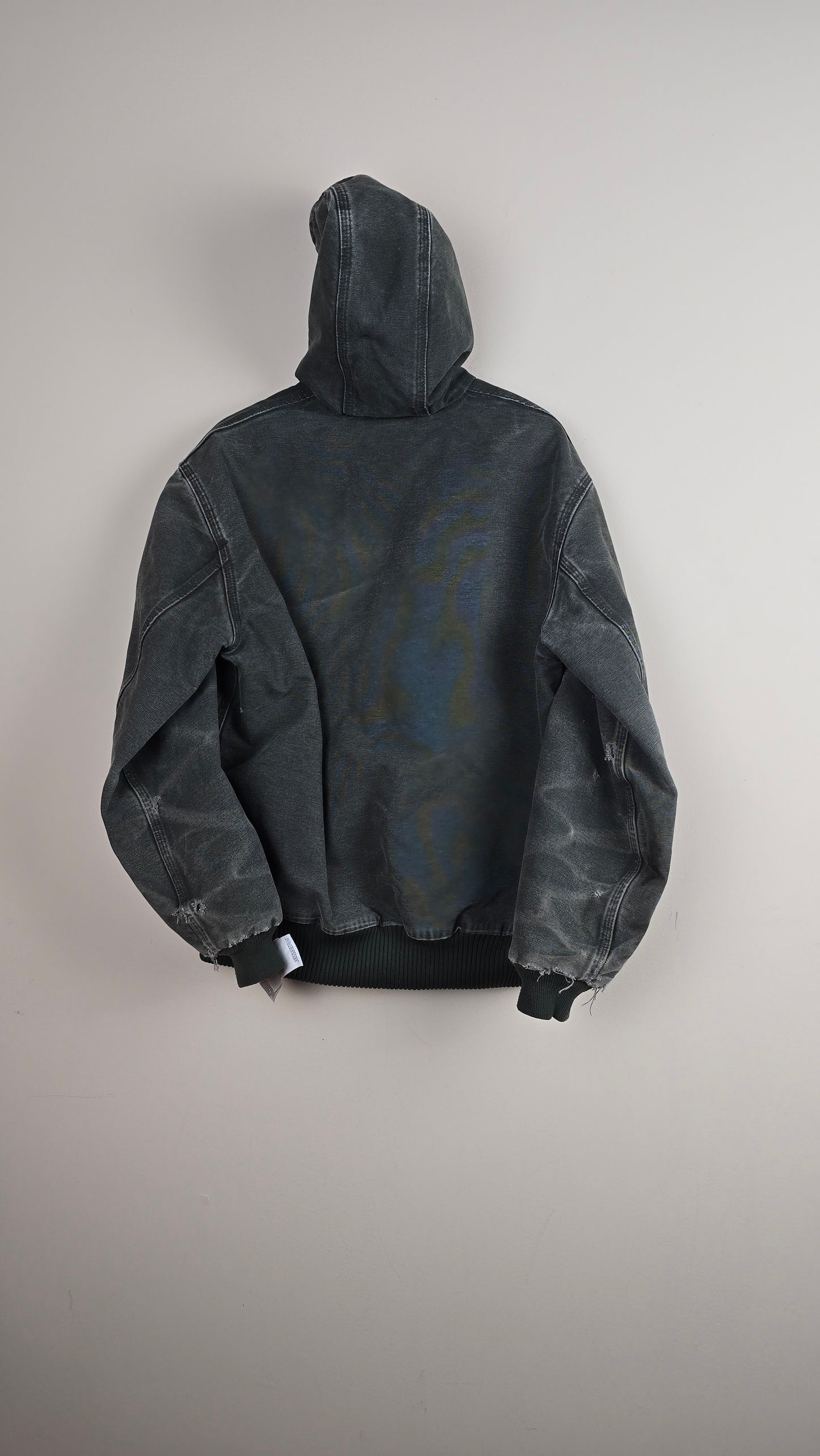 Vintage Carhartt x NY Hoodie Jacket | Army Green | M | 077