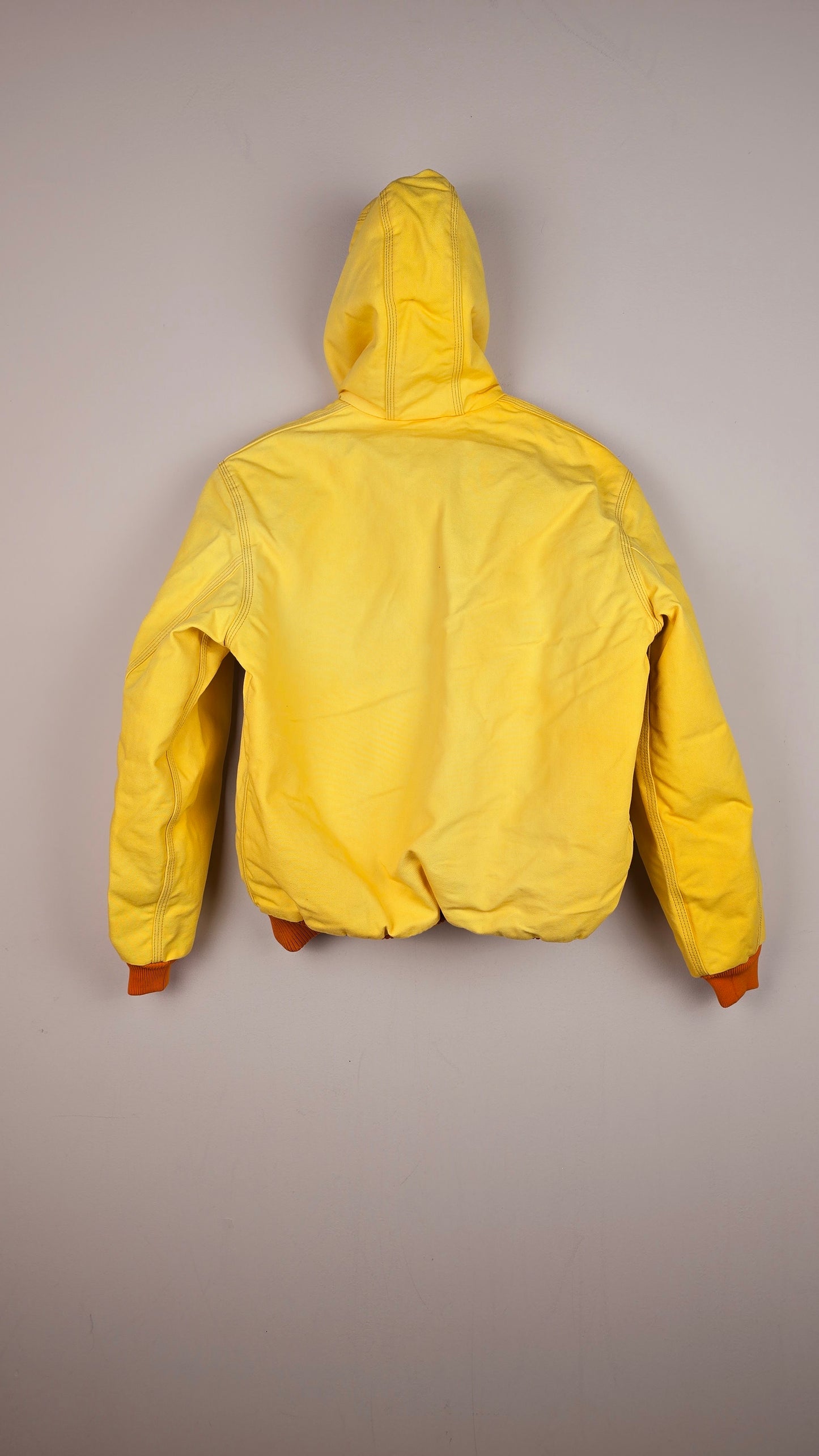 Vintage Carhartt x NY Hoodie Jacket | Mustard Yellow| S | H28