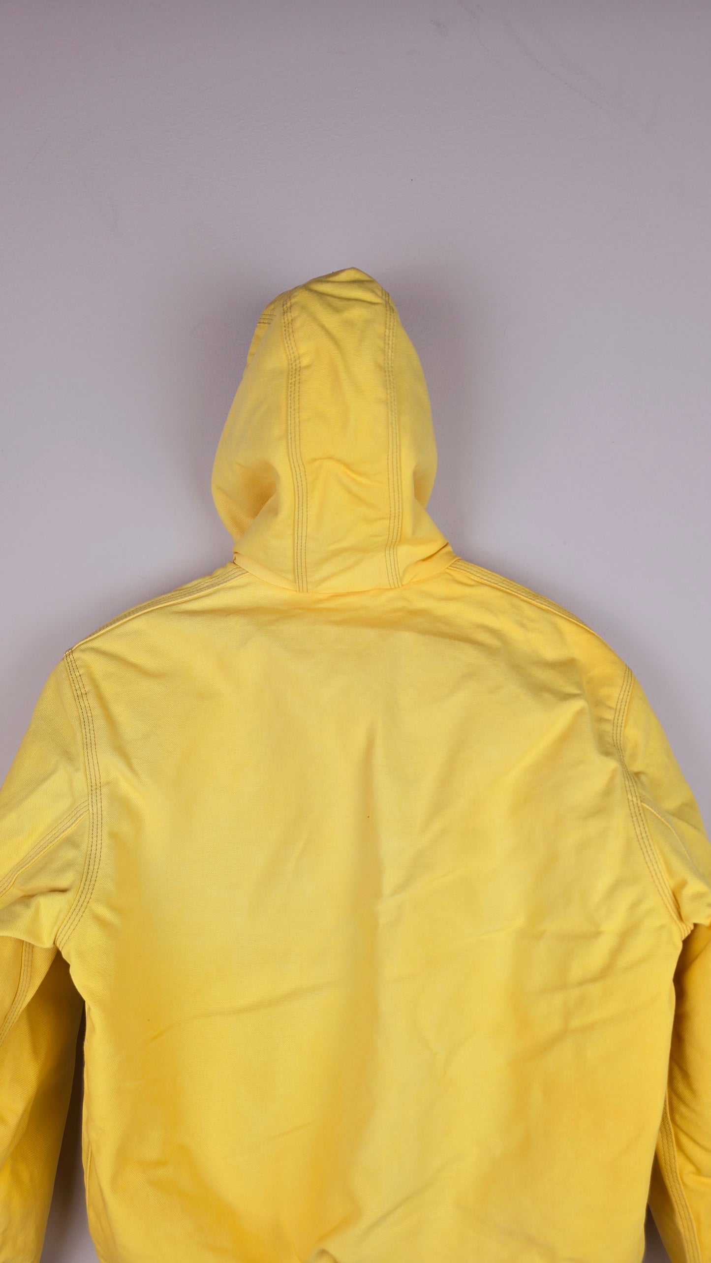 Vintage Carhartt x NY Hoodie Jacket | Mustard Yellow| S | H28