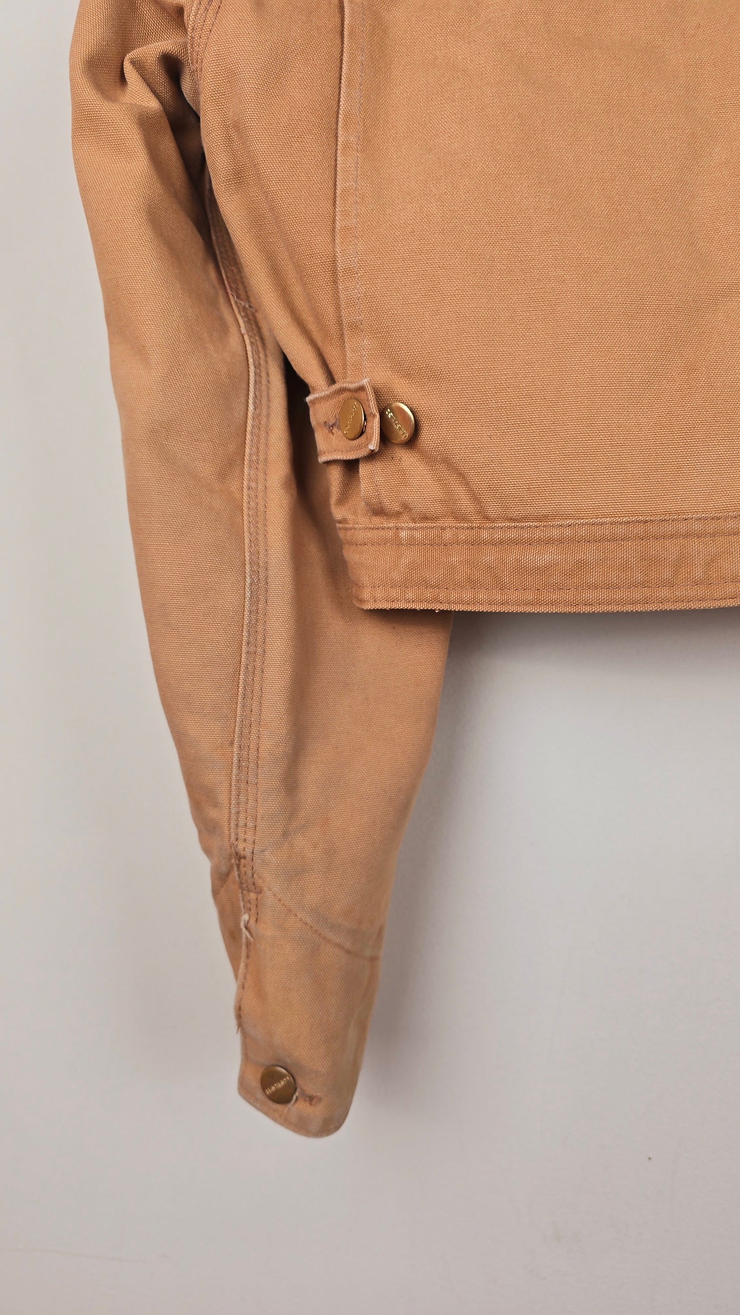 Vintage Carhartt X NY Yankees Cropped Jacket | Brown | Size S | OB5