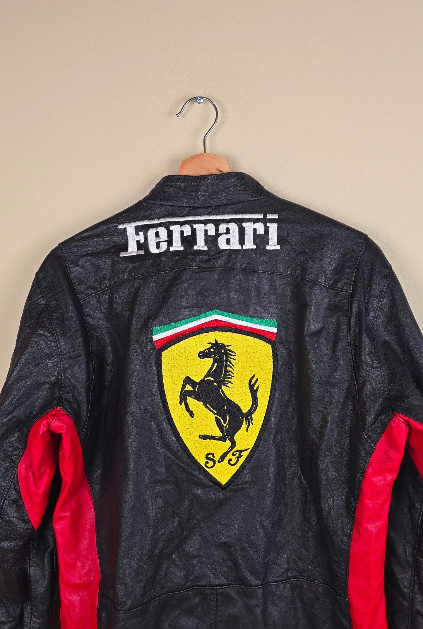 Vintage Ferrari Leather Jacket (Size S/M) | IF17