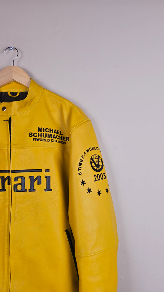 Vintage 2003 Ferrari Leather Jacket (Size L) | R01