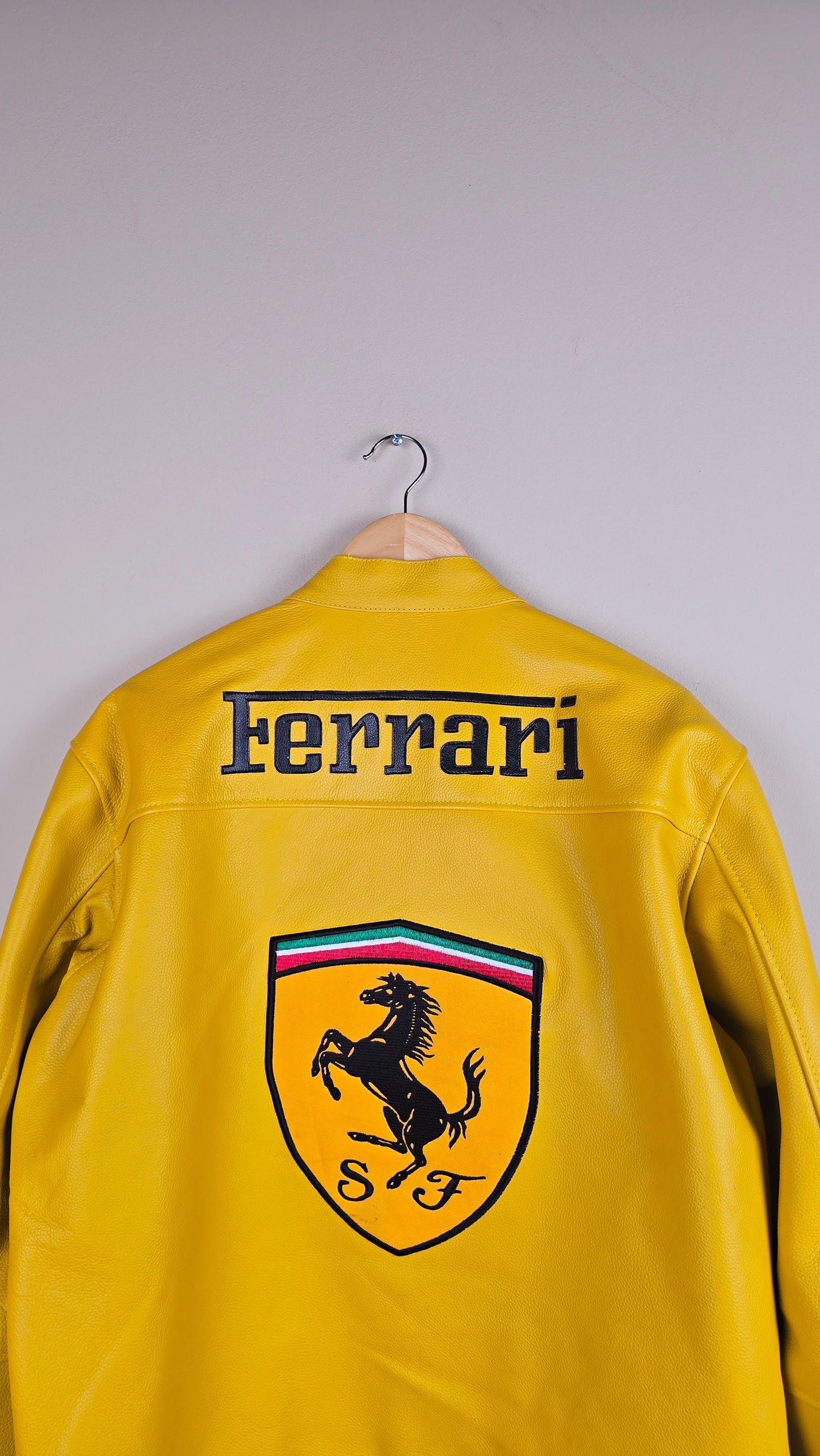Vintage 2003 Ferrari Leather Jacket (Size L) | R01