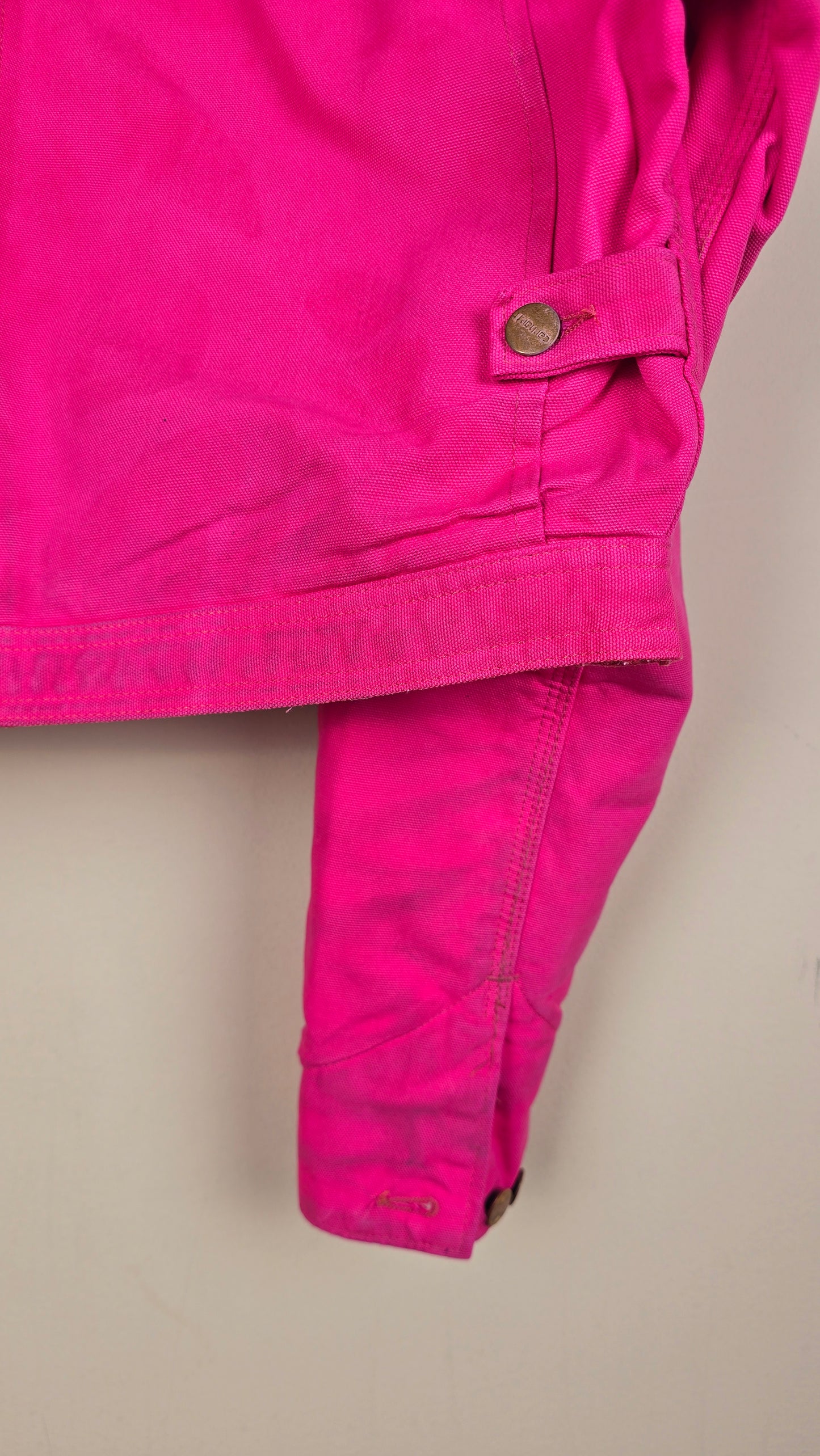 Vintage Carhartt X NY Yankees Cropped Jacket | Pink | Size M | 007