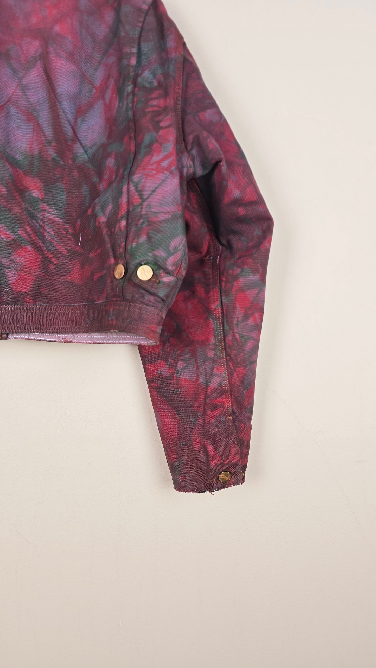 Vintage Carhartt X Detroit Cropped Jacket | Camo | Size M | 018