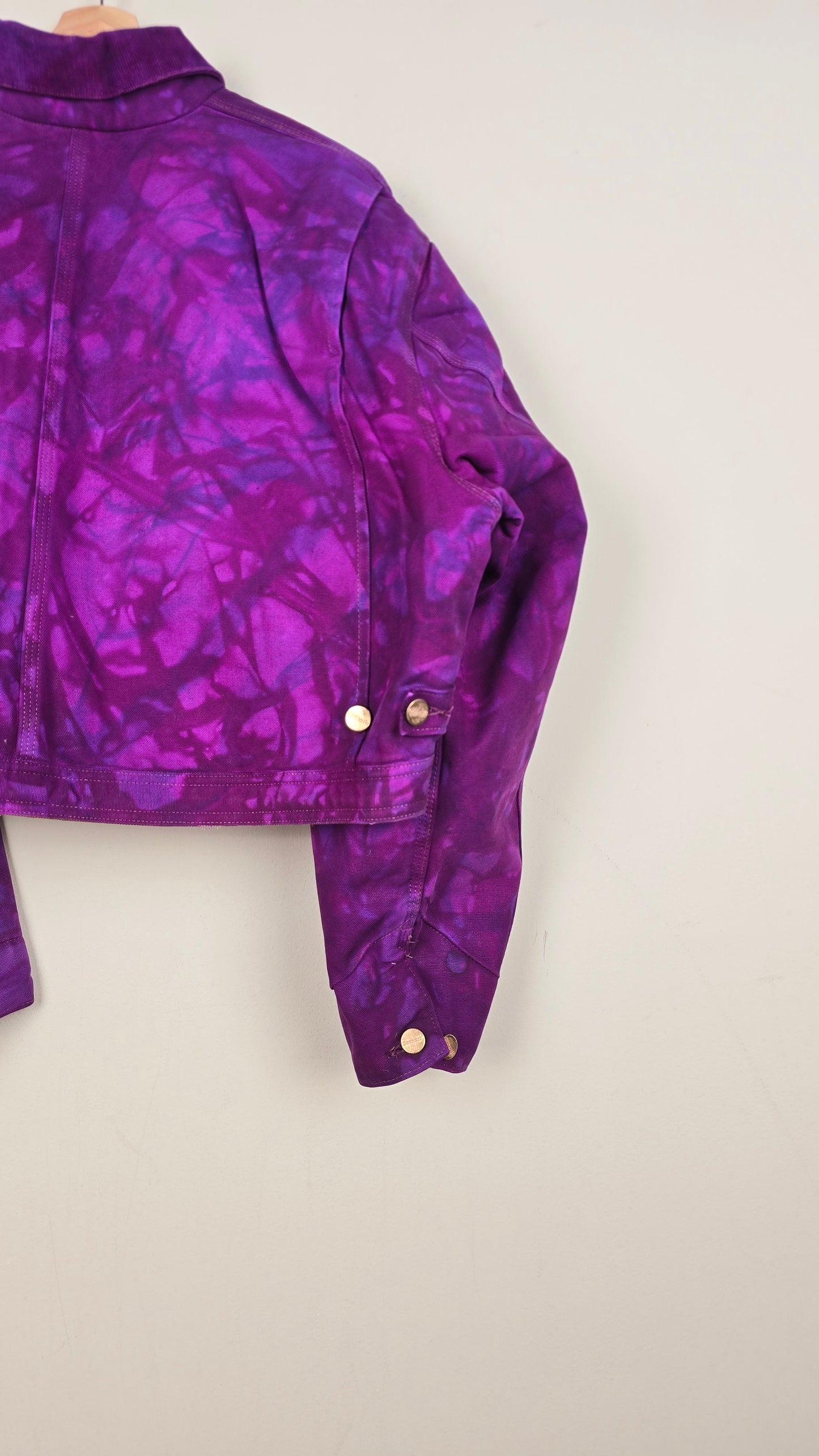 Vintage Carhartt X Detroit Cropped Jacket | Camo | Size L | 028