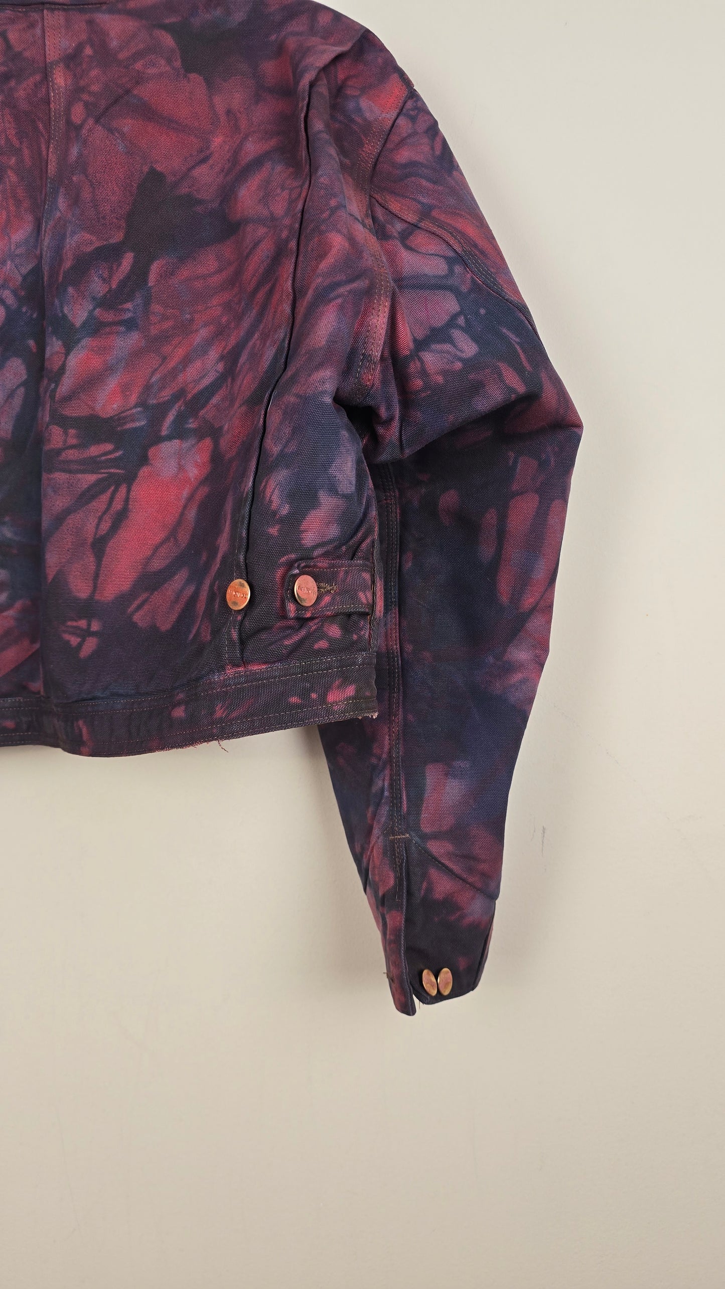 Vintage Carhartt X Detroit Cropped Jacket | Camo | Size L | 043