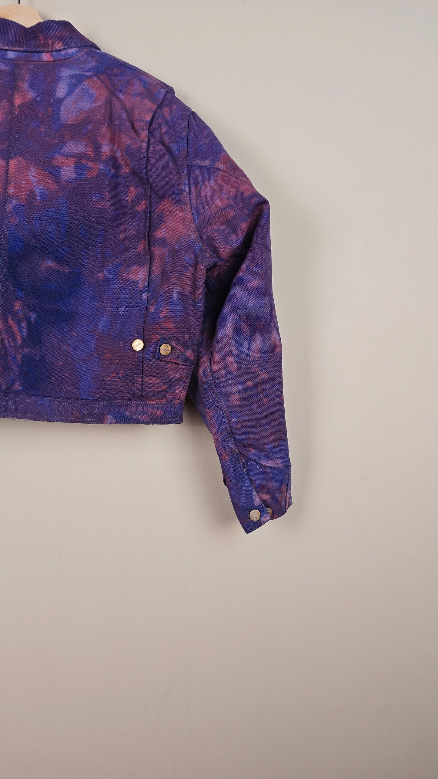 Vintage Carhartt X Detroit Cropped Jacket | Camo | Size L | 054