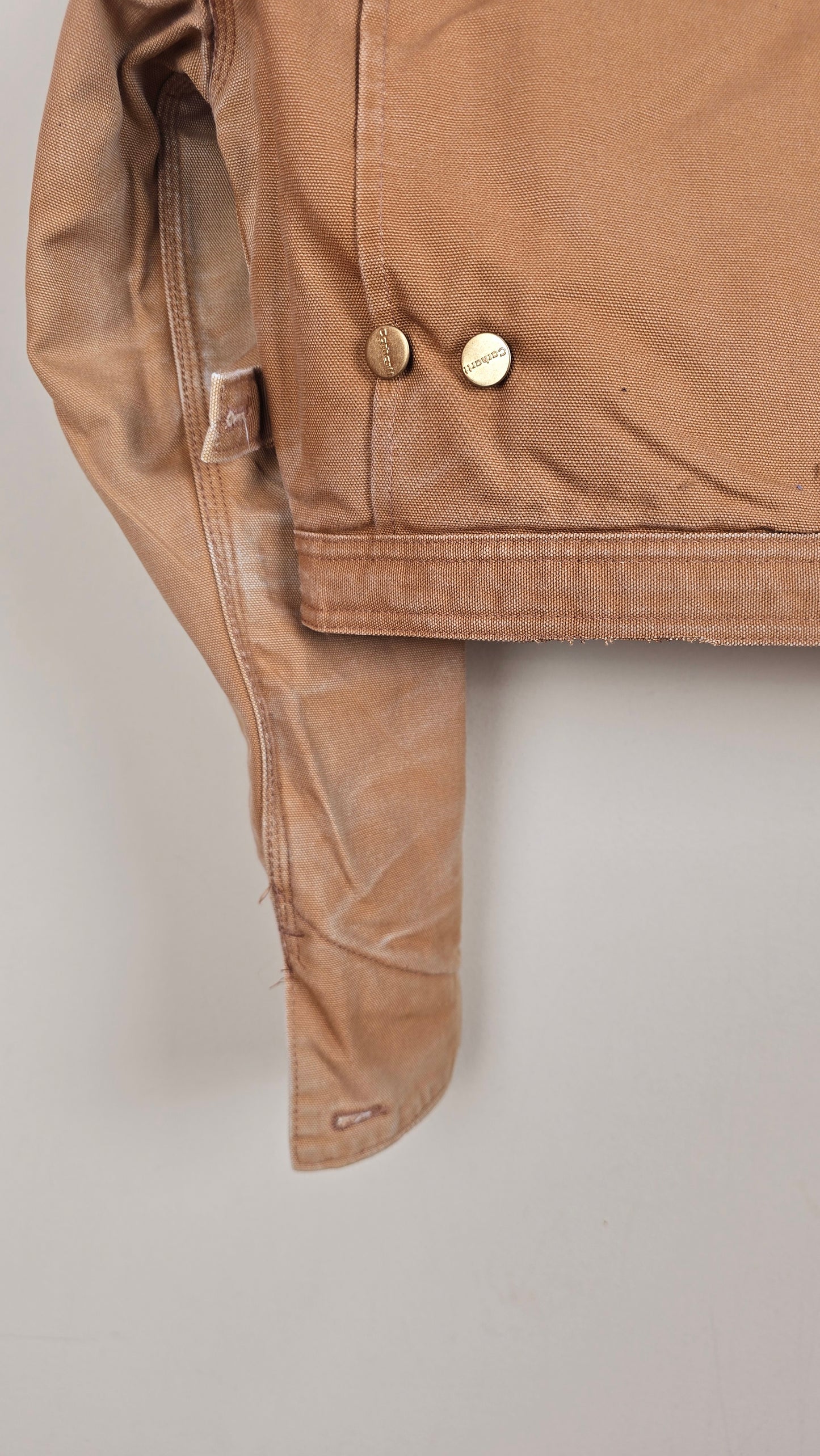 Vintage Carhartt X NY Yankees Cropped Jacket | Brown | Size M | 070