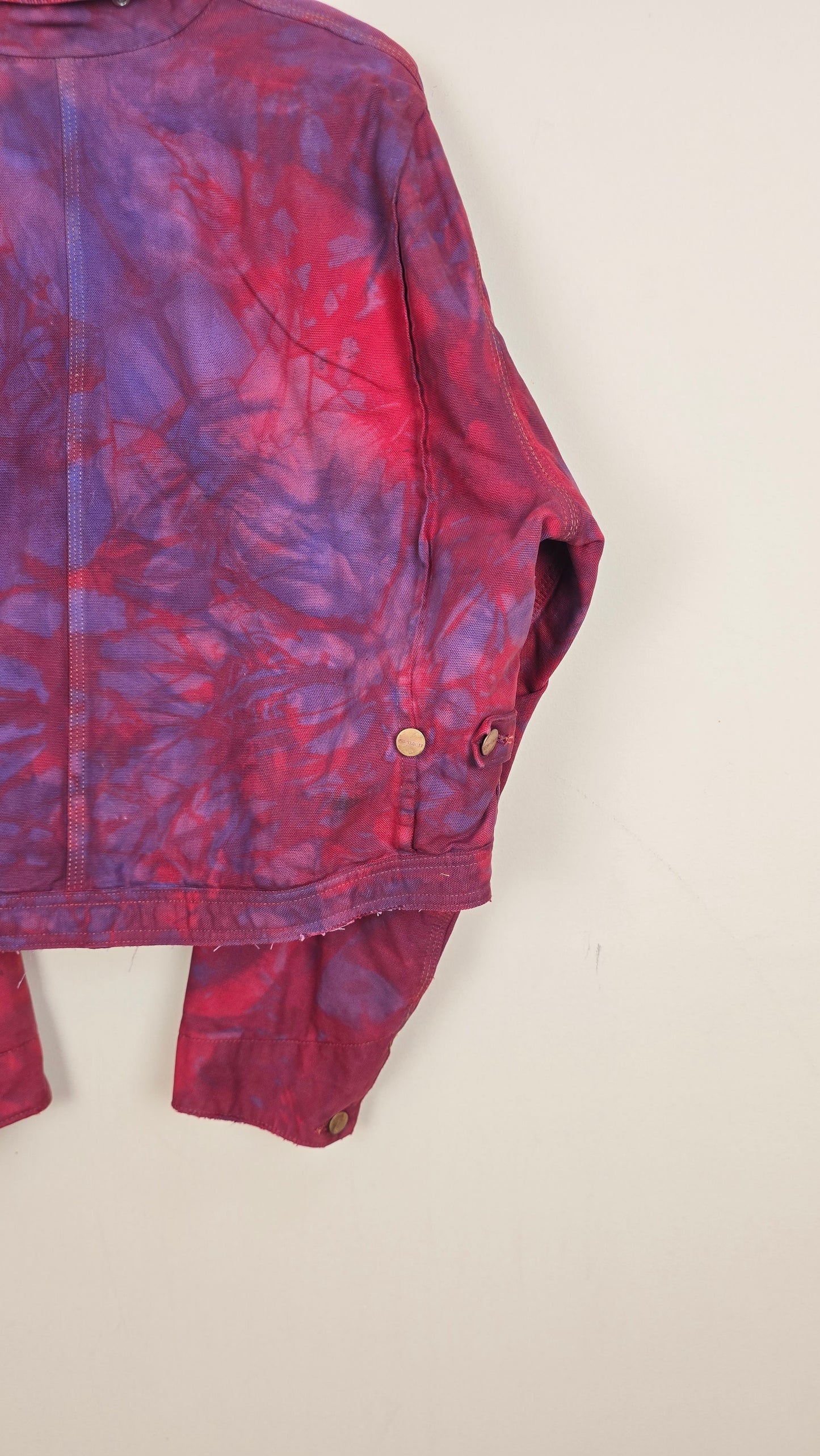 Vintage Carhartt X Detroit Cropped Jacket | Camo | Size L | 075